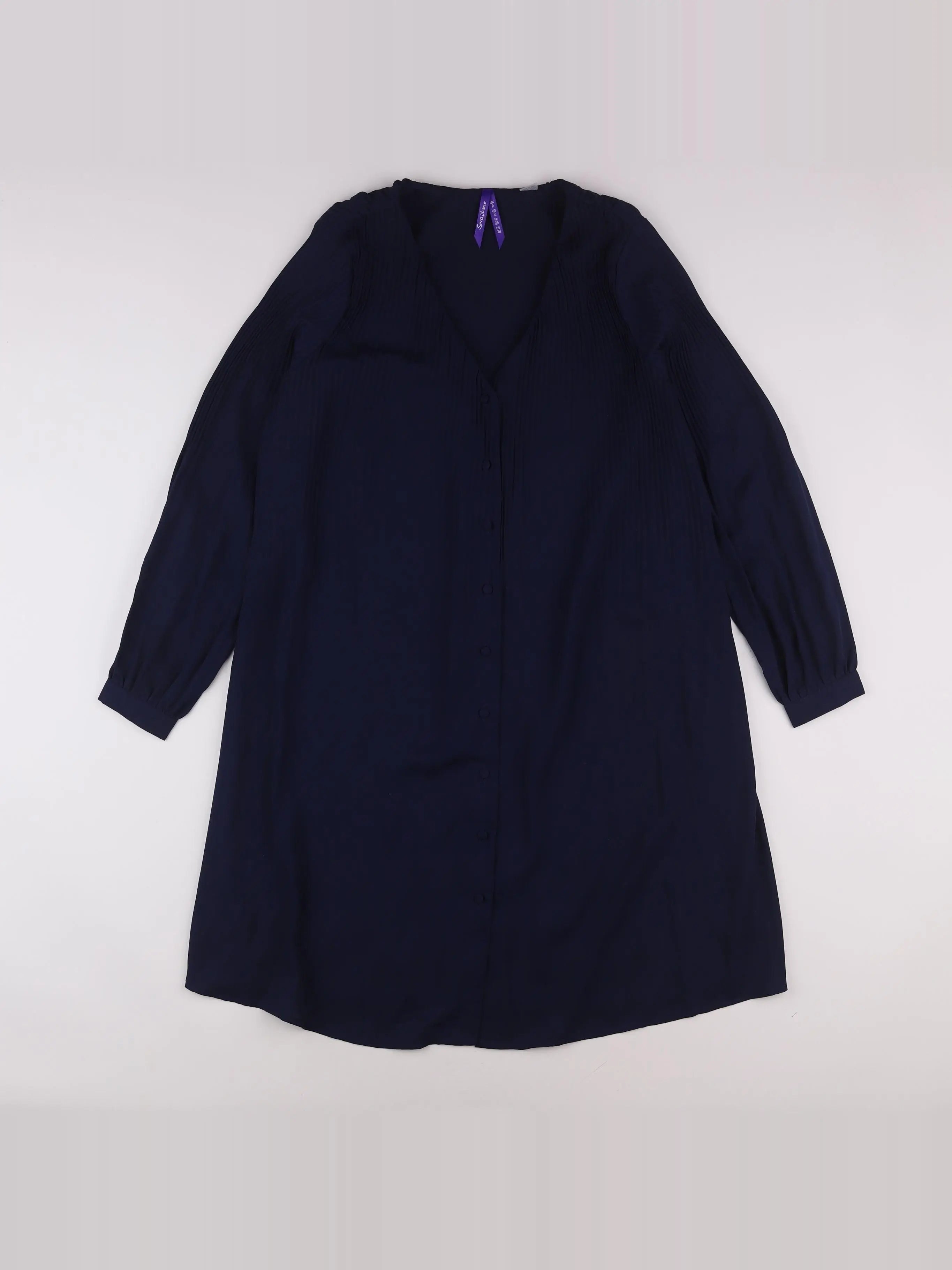 Seraphine - robe grossesse bleu - 36