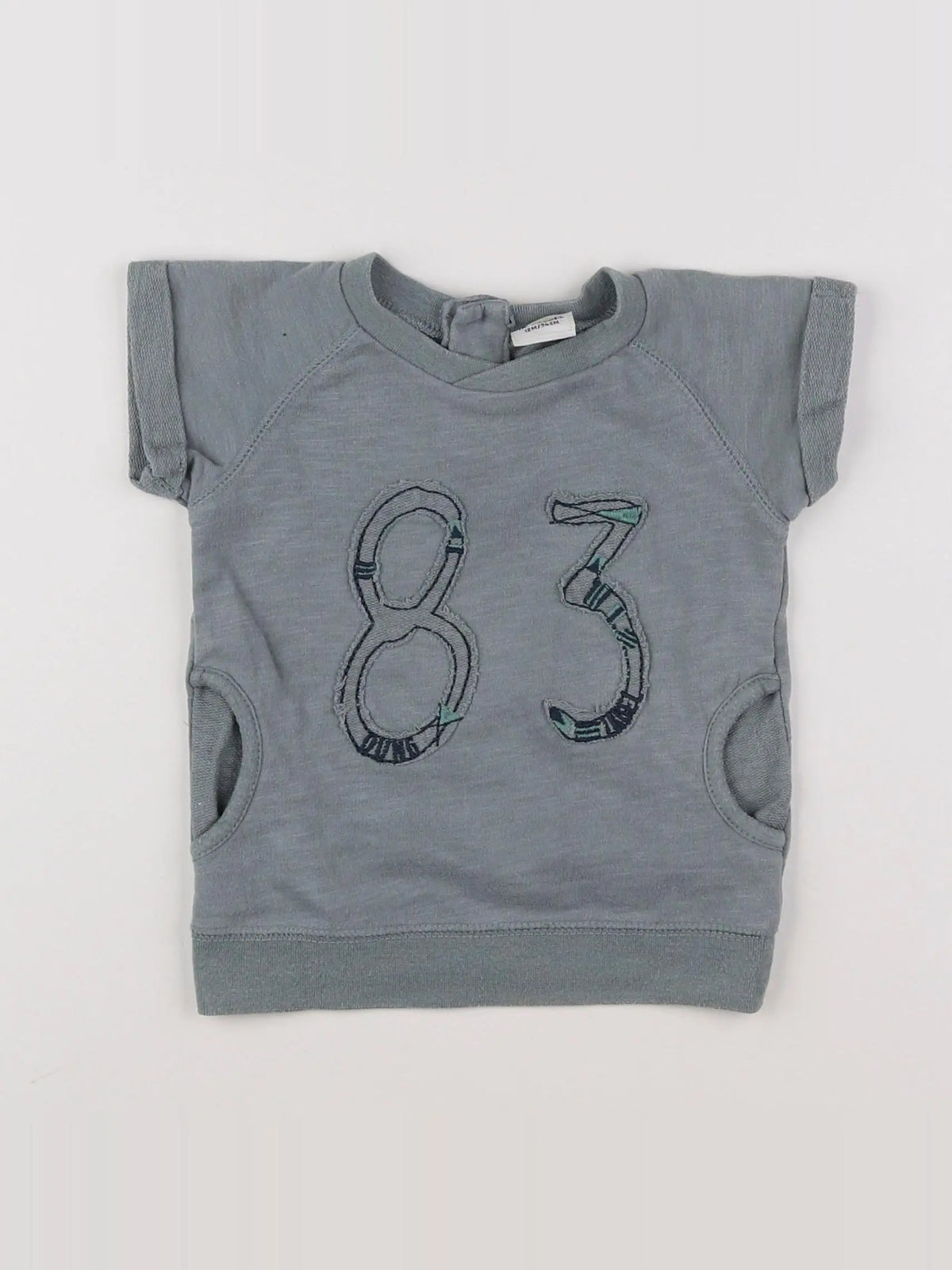 Tape à l'oeil - tee-shirt gris - 12 mois