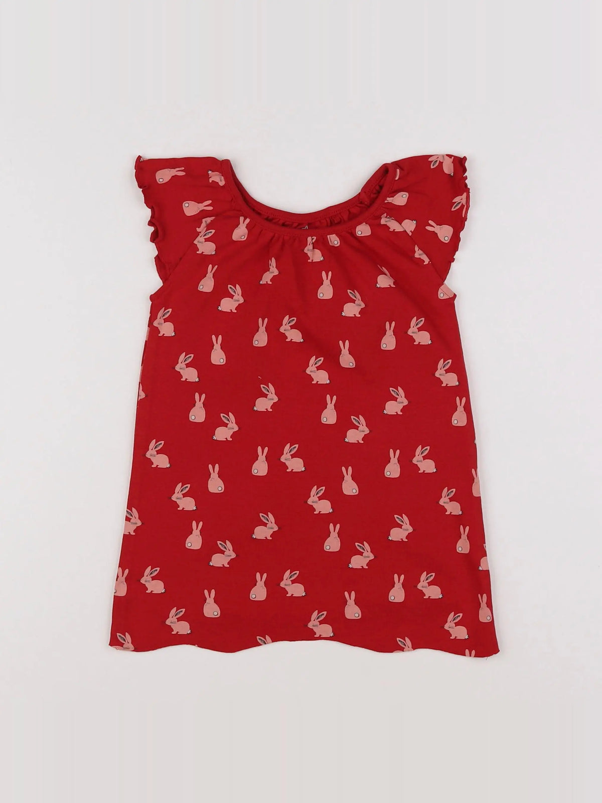 Next - robe rouge - 12/18 mois