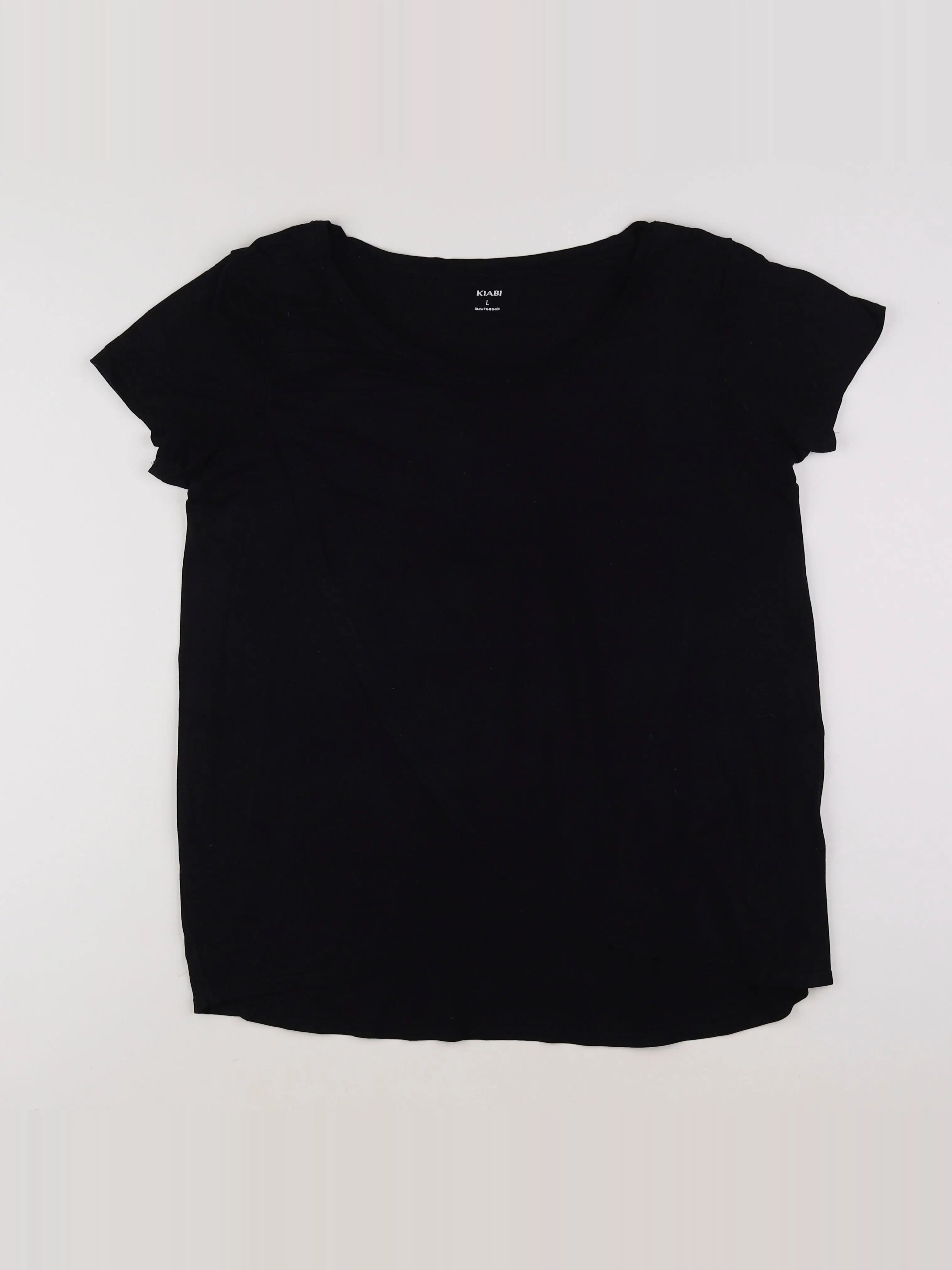 Kiabi - tee-shirt grossesse noir - 42 à 44