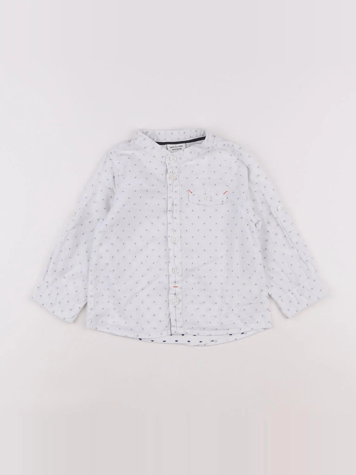 Tape à l'oeil - chemise blanc - 18 mois