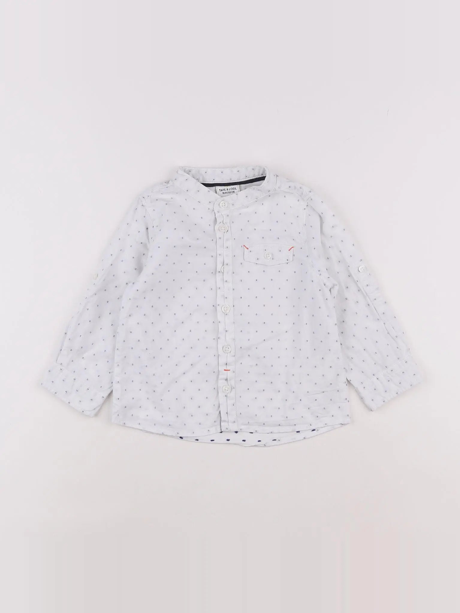 Tape à l'oeil - chemise blanc - 18 mois