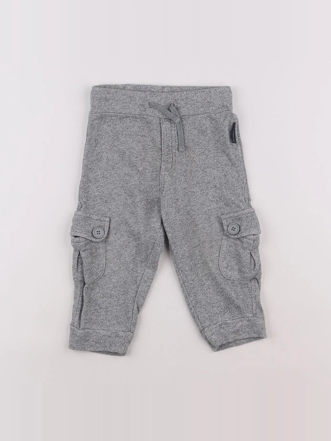 Polarn O. Pyret - jogging gris - 9/12 mois