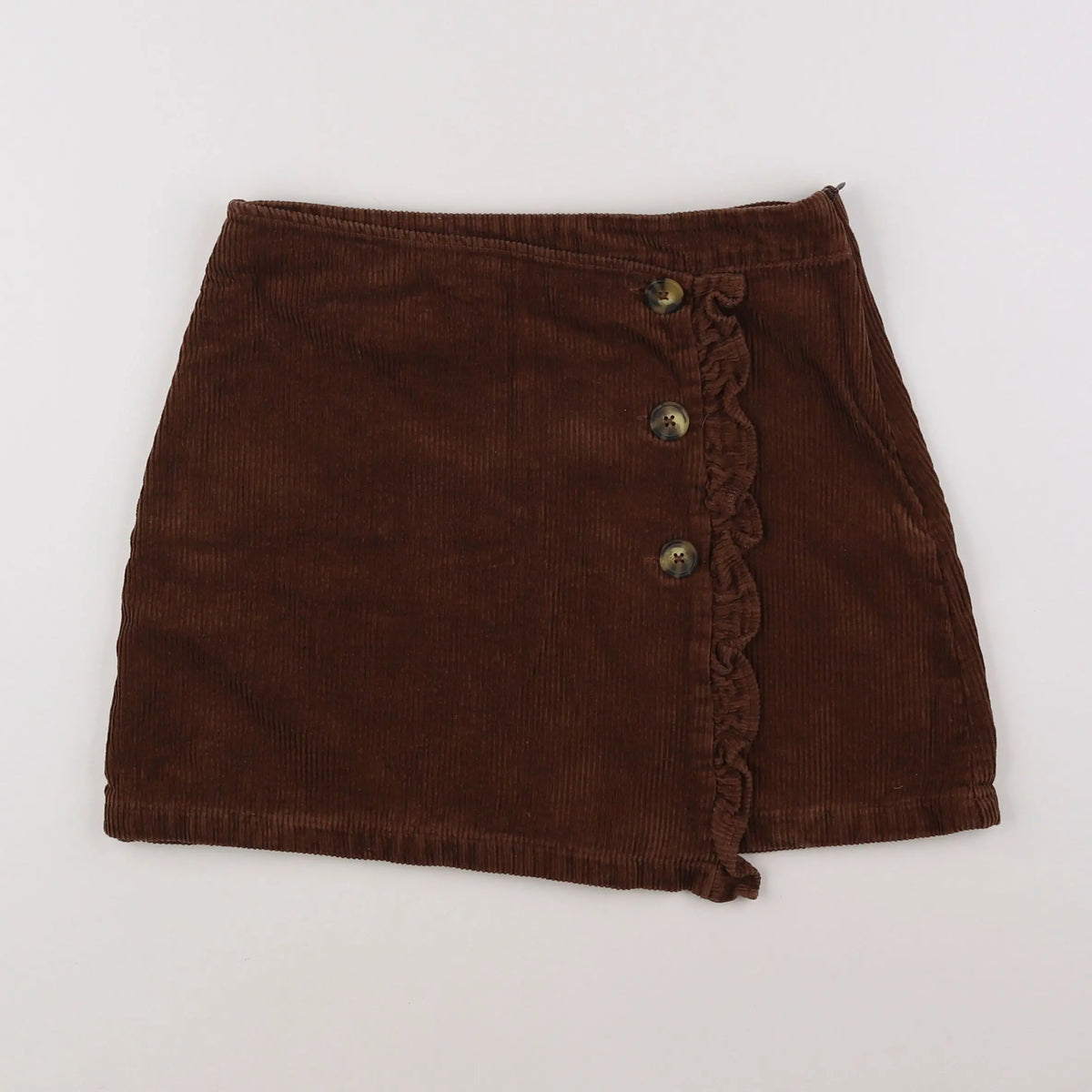 Vertbaudet - jupe marron - 12 ans