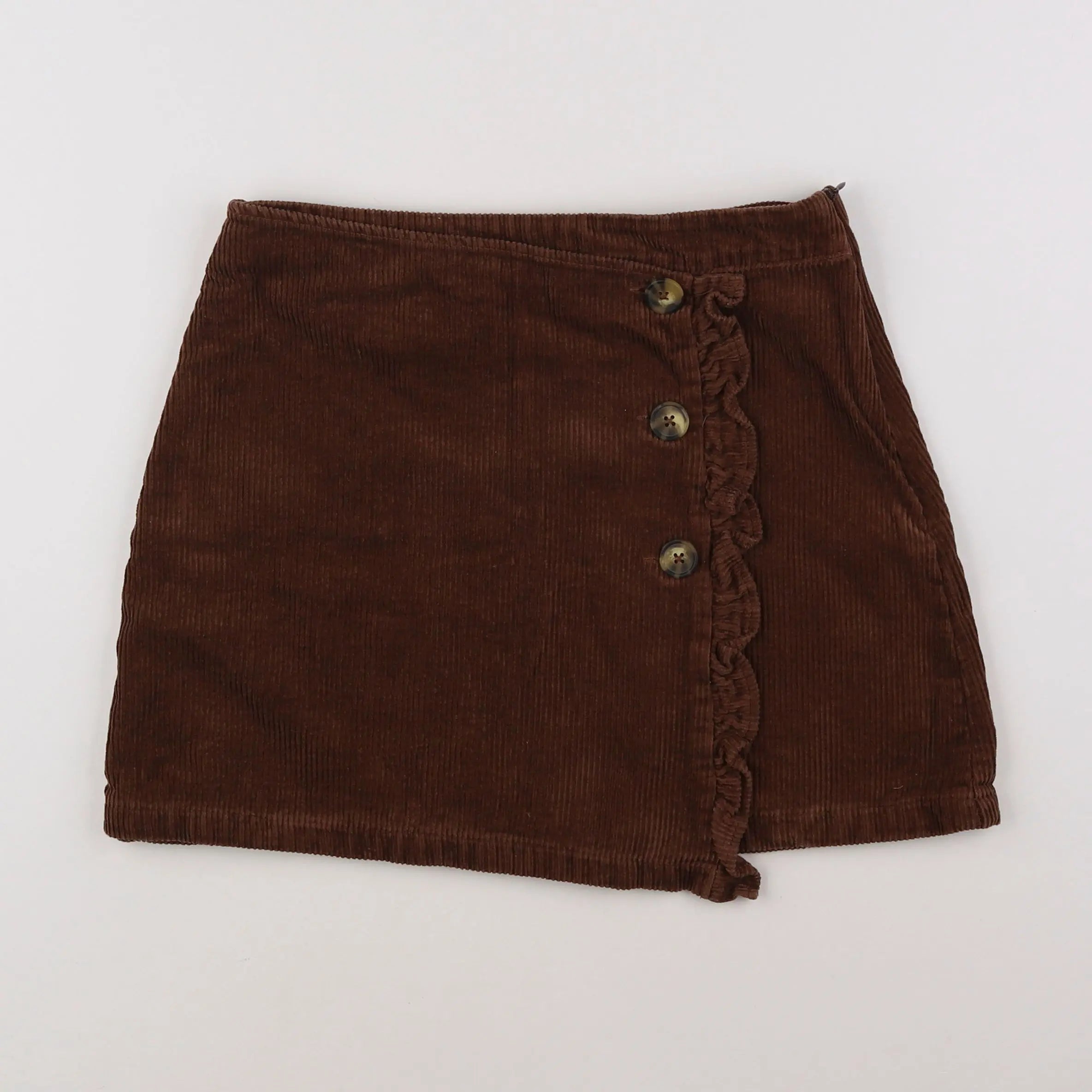 Vertbaudet - jupe marron - 12 ans