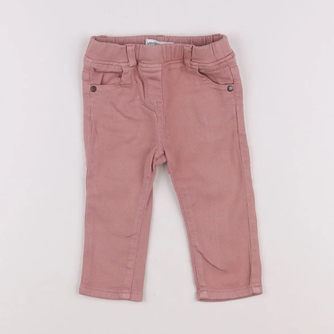 Vertbaudet - jegging rose - 6 mois