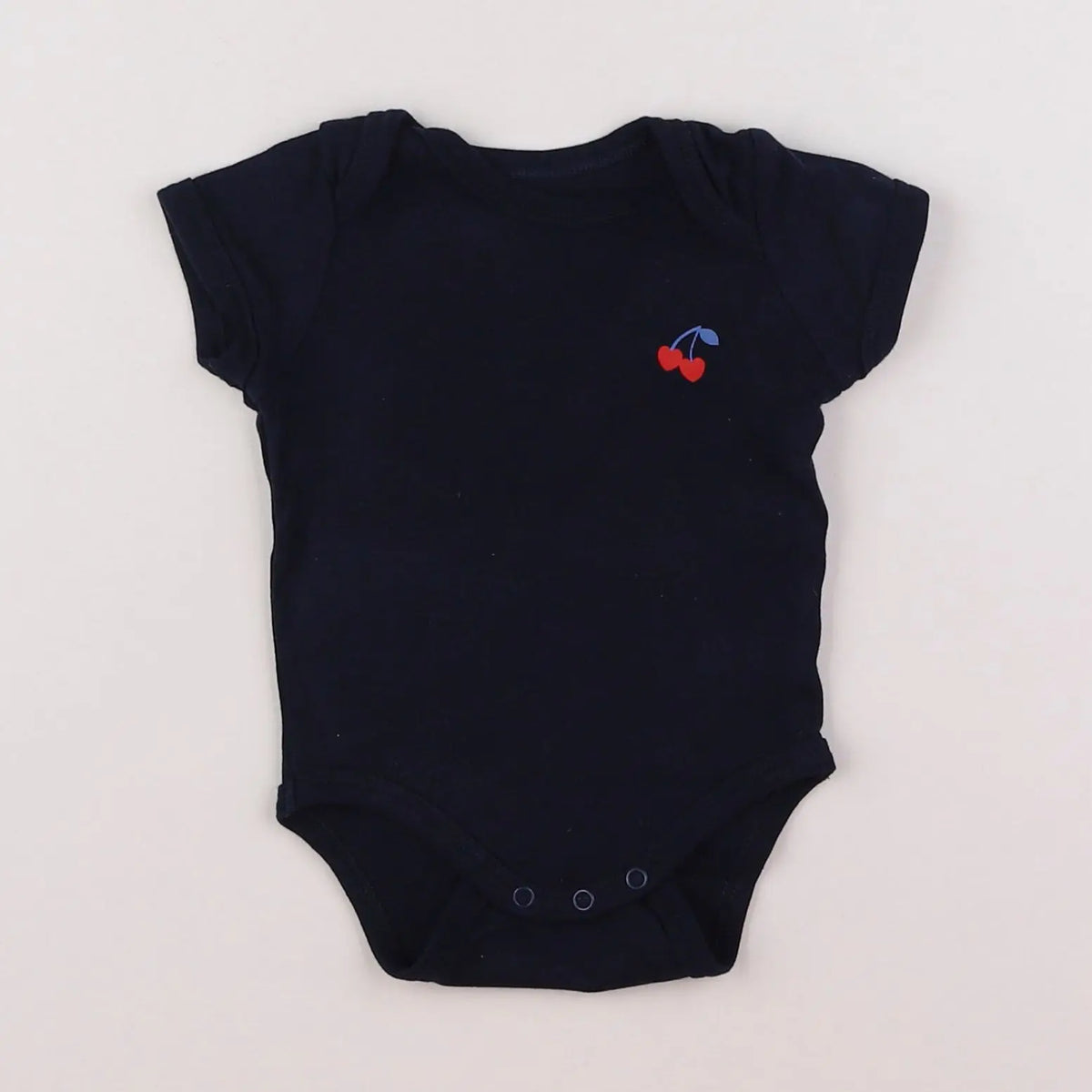 Vertbaudet - body bleu - 3 mois