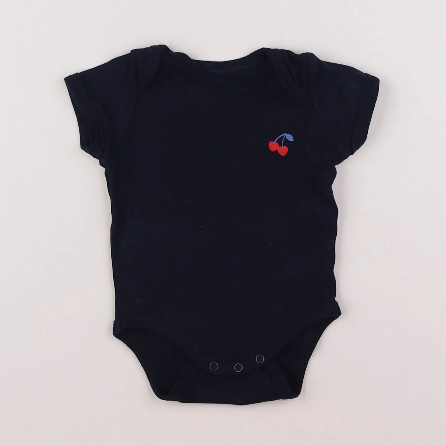 Vertbaudet - body bleu - 3 mois