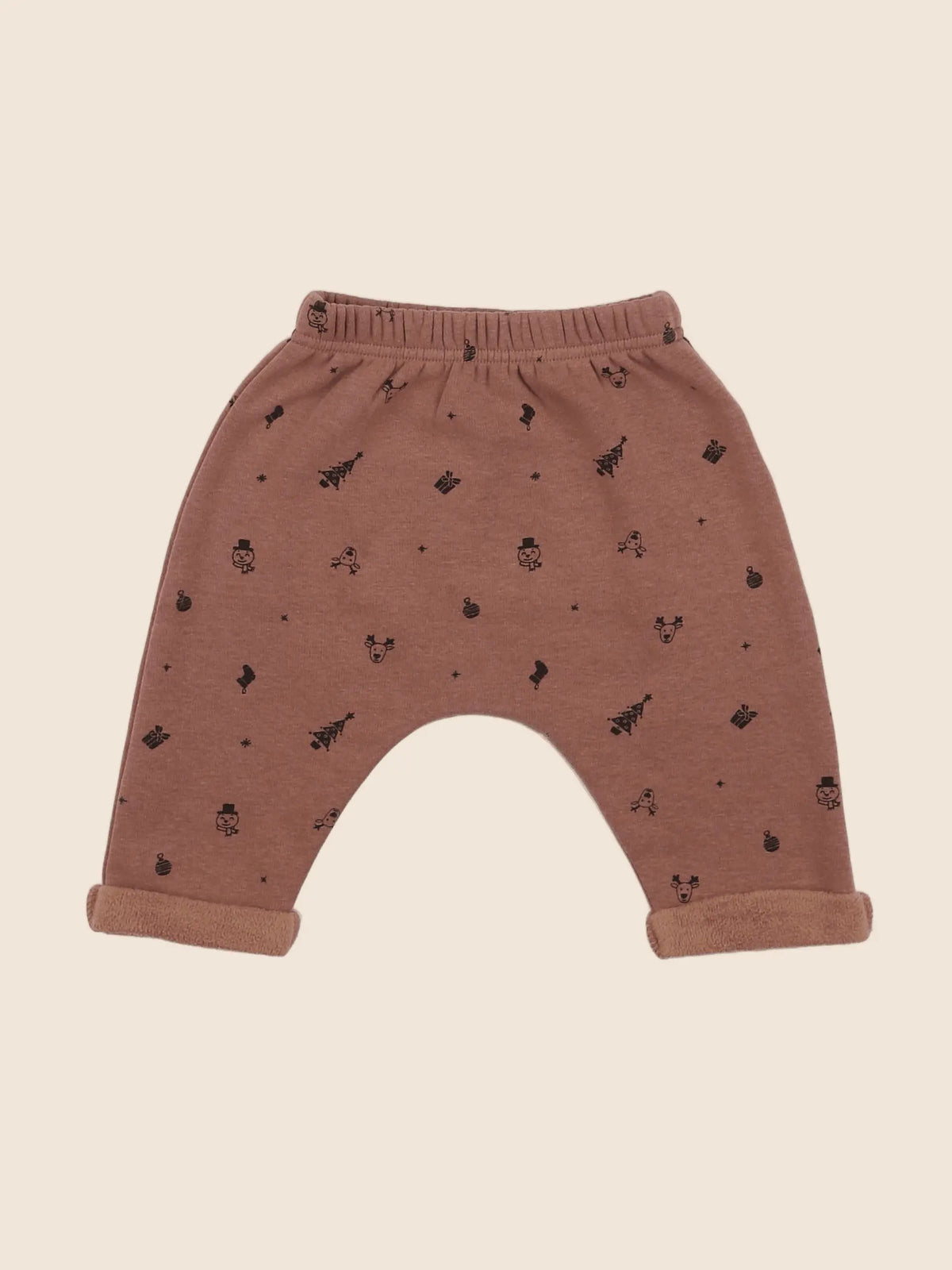 Vertbaudet - pantalon marron - 6 mois