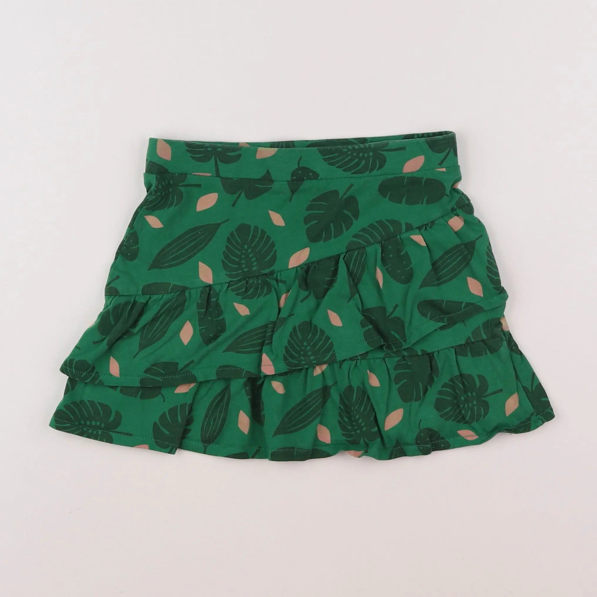 Vertbaudet - jupe vert - 6 ans
