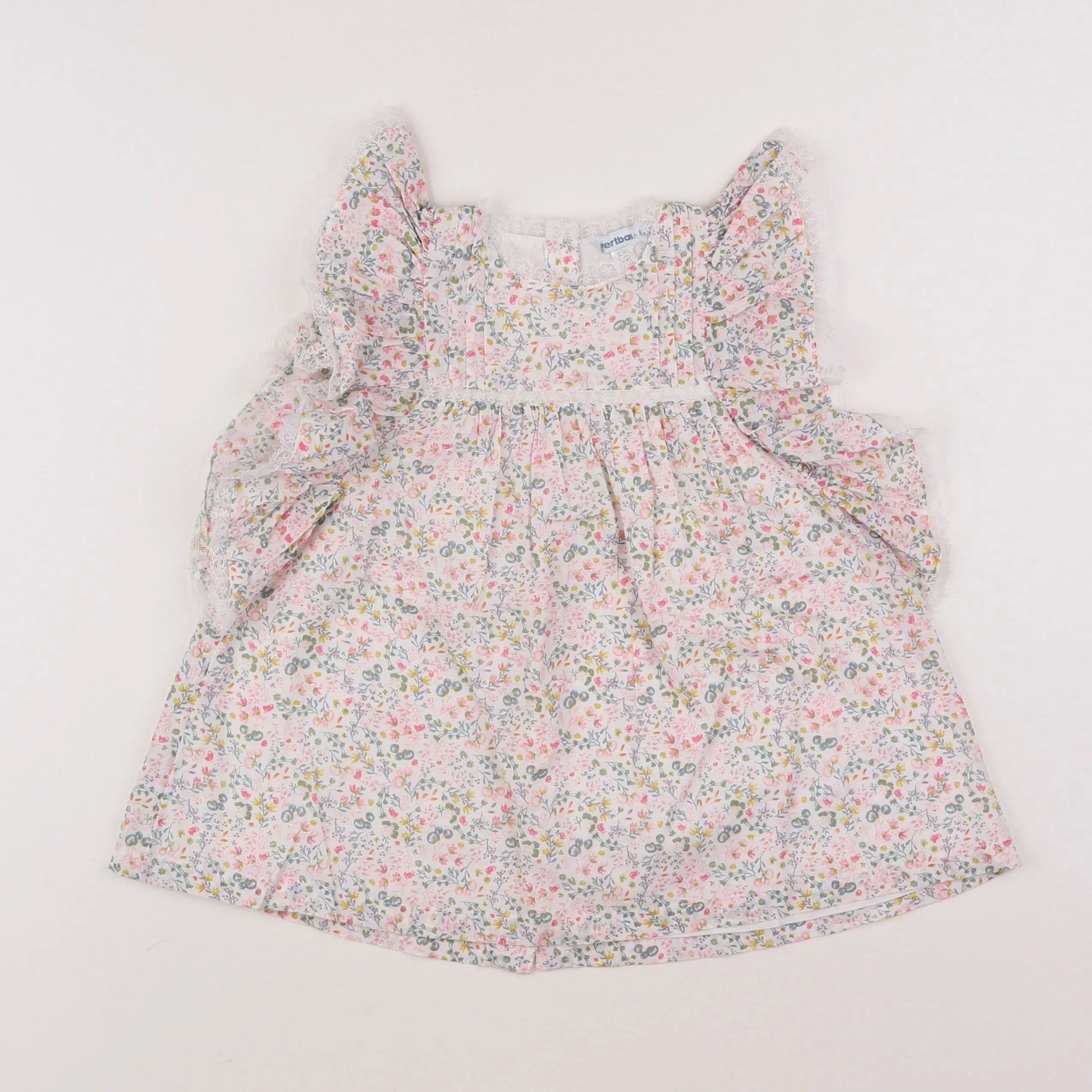 Vertbaudet - robe multicolore - 2 ans
