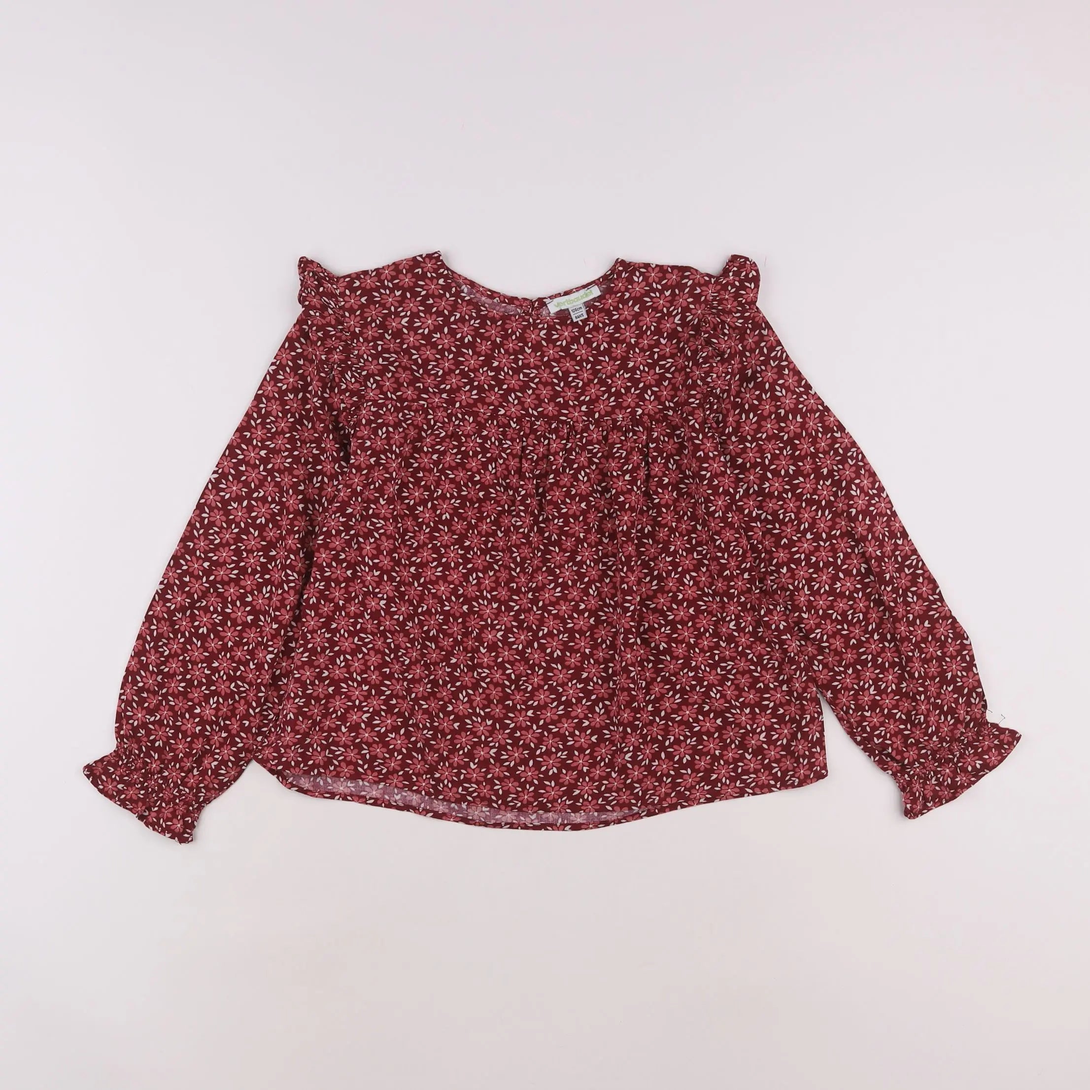 Vertbaudet - blouse rose - 8 ans