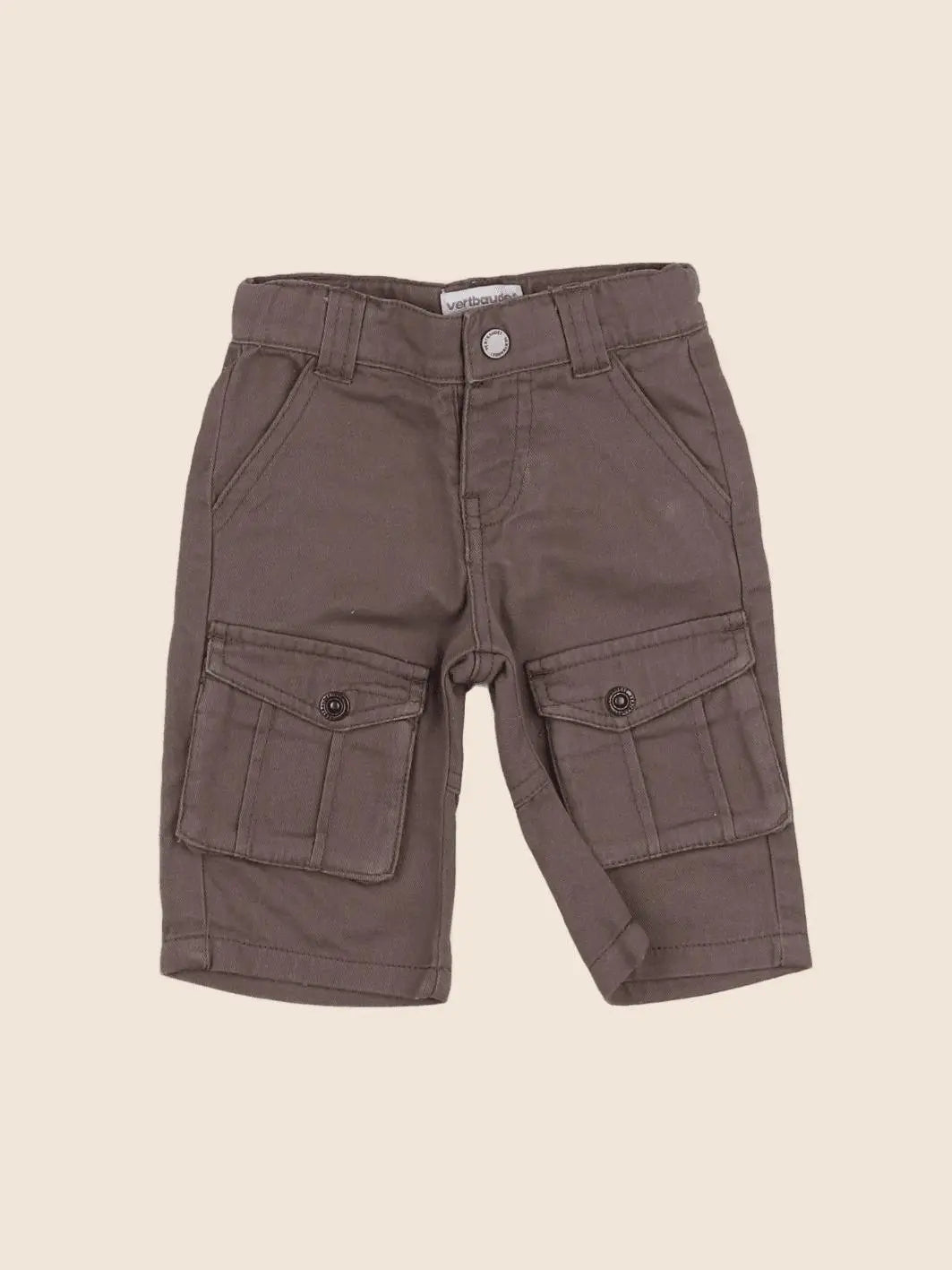 Vertbaudet - pantalon marron - 3 mois