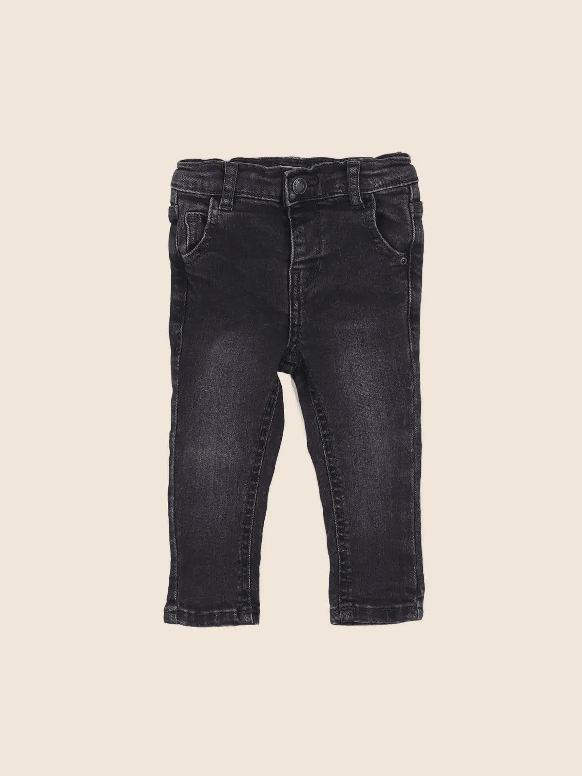 Vertbaudet - jean gris - 6 mois