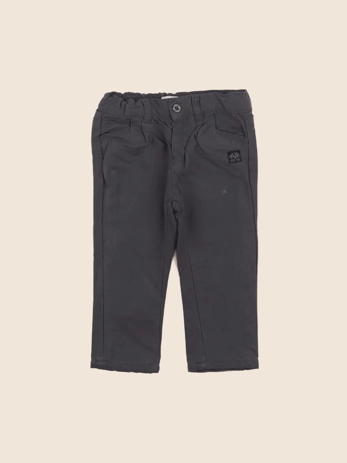 Vertbaudet - pantalon gris - 6 mois