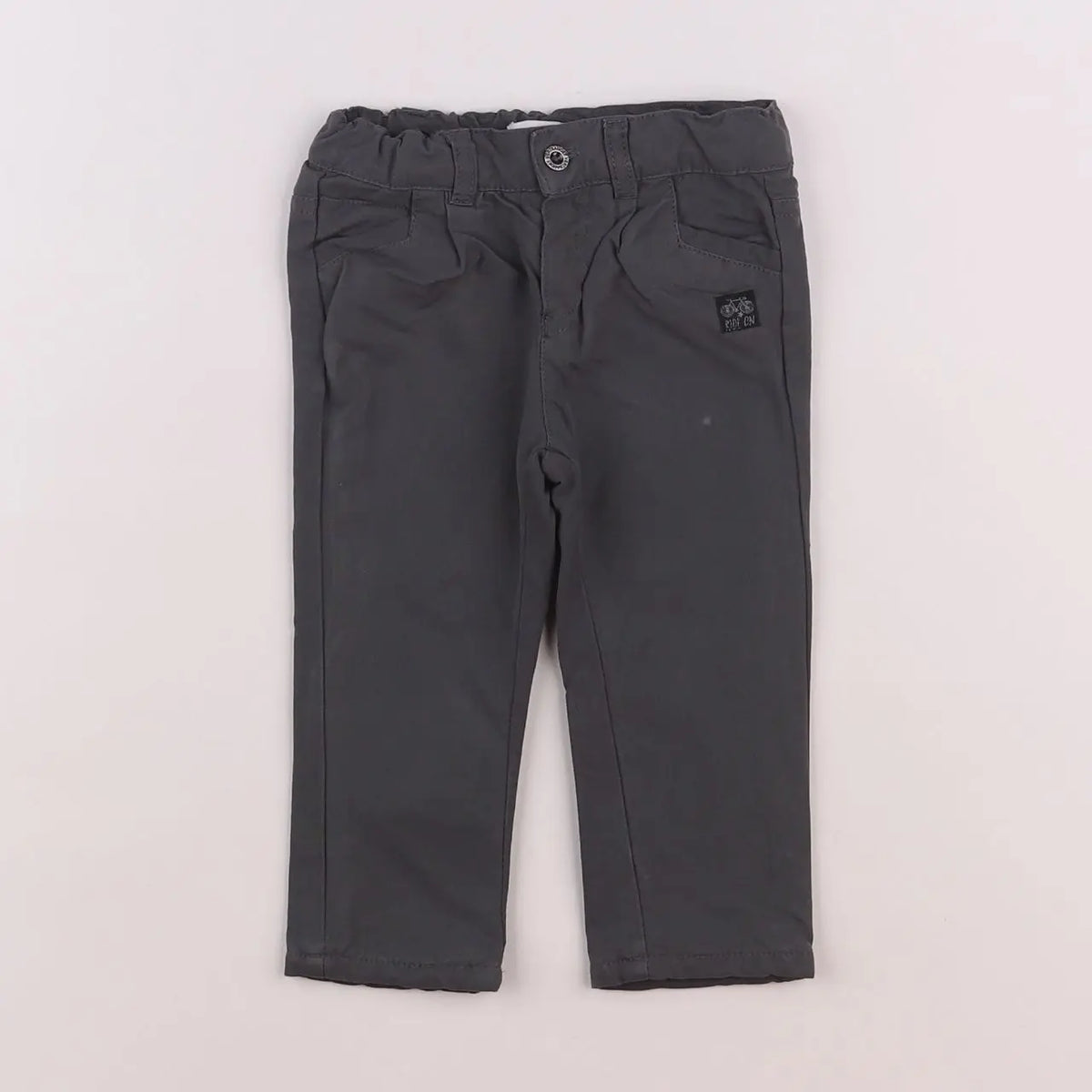 Vertbaudet - pantalon gris - 6 mois