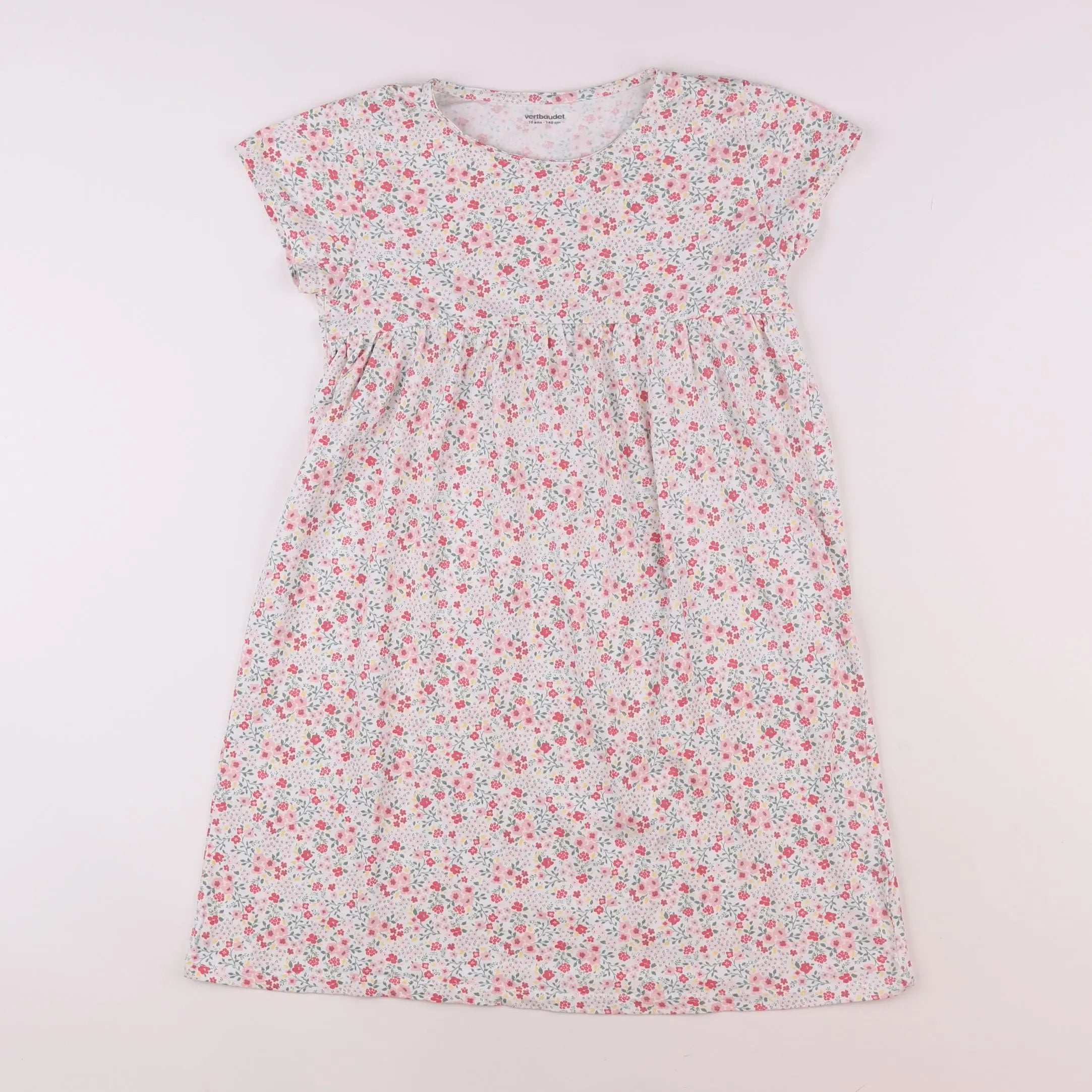 Vertbaudet - robe multicolore - 10 ans