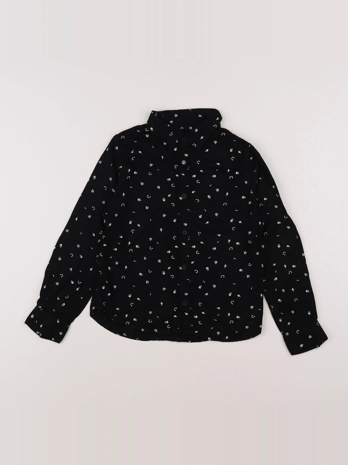 IKKS - chemise noir - 6 ans