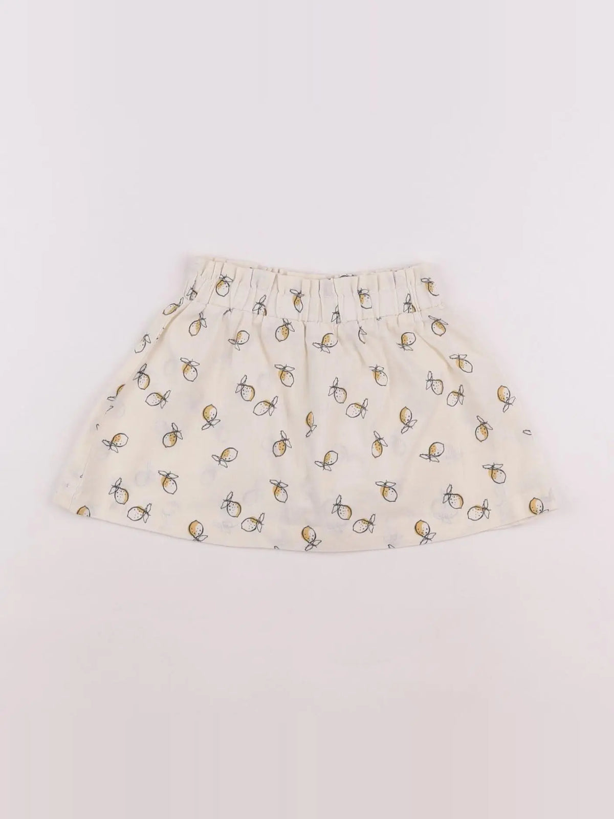 Vertbaudet - jupe beige - 18 mois