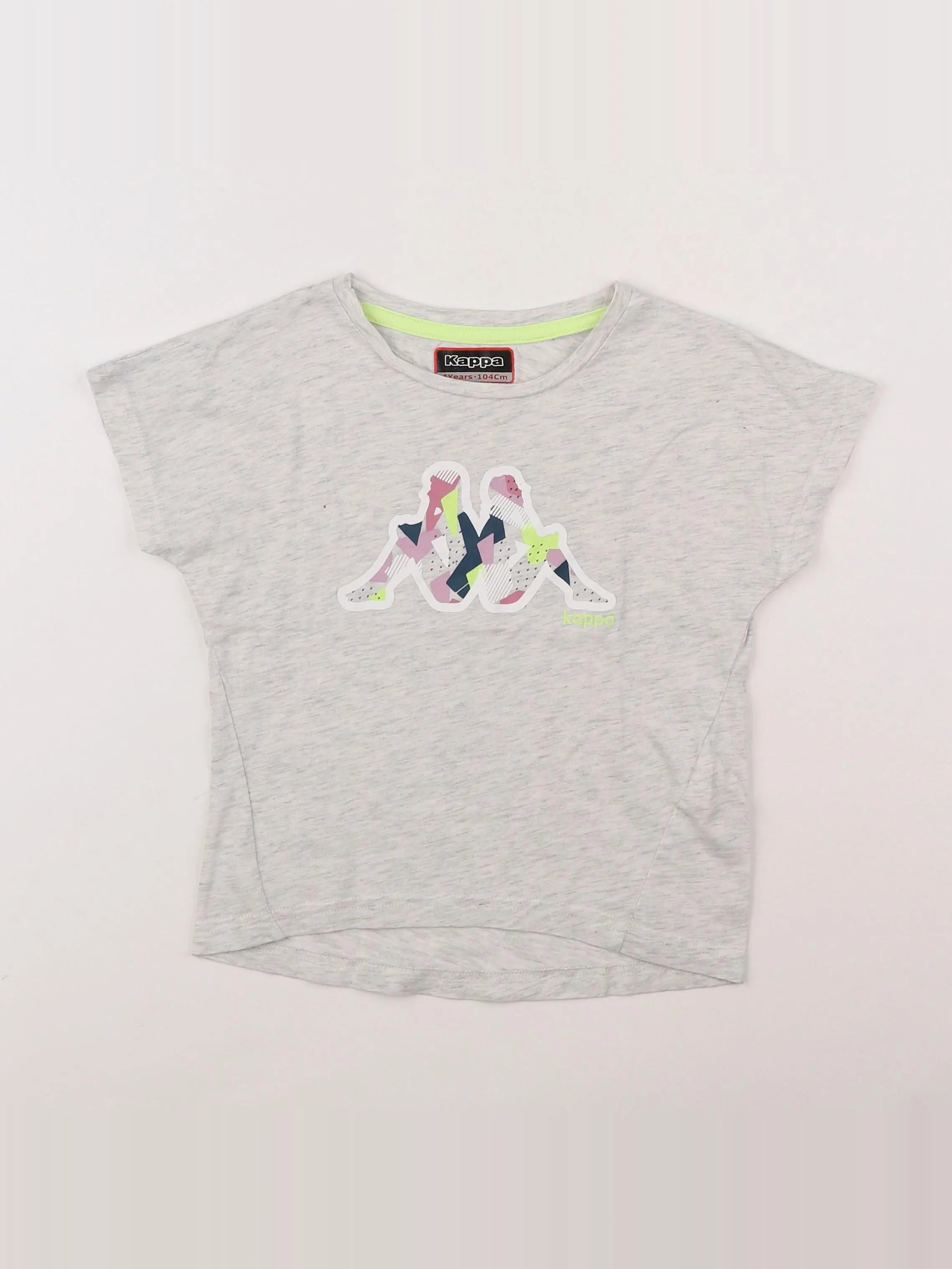 Kappa - tee-shirt beige - 4 ans