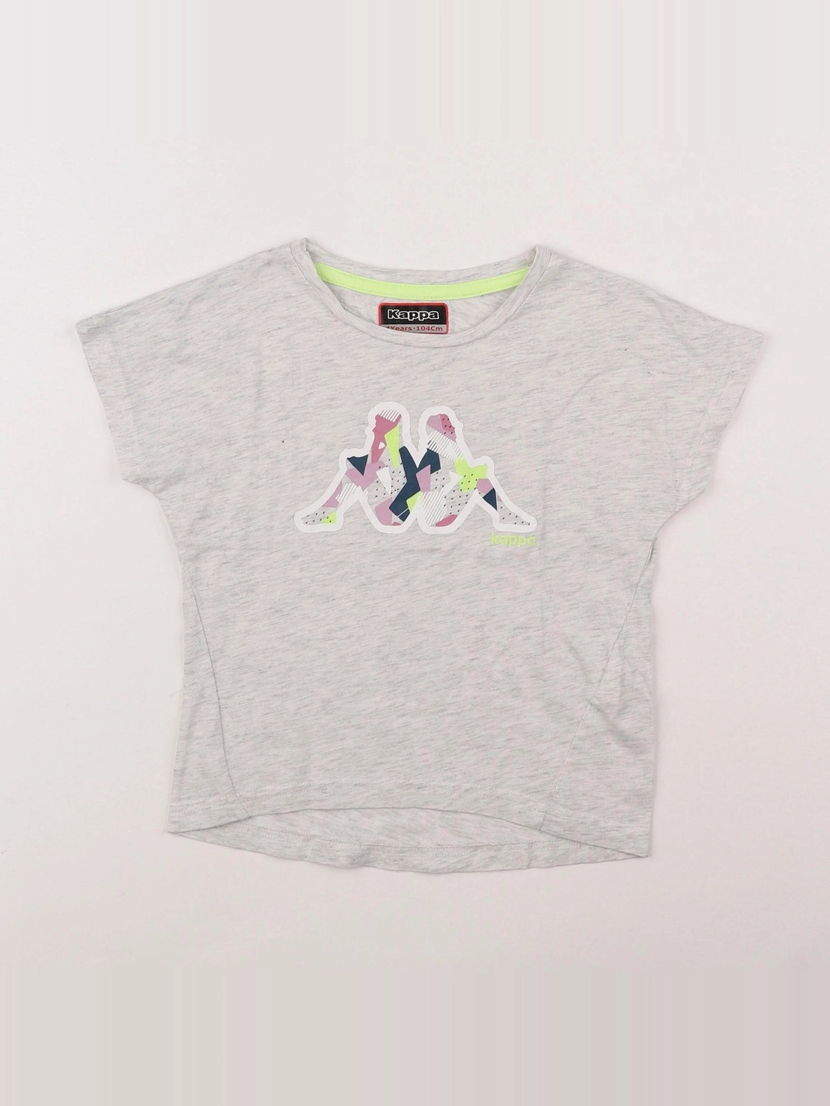 Kappa - tee-shirt beige - 4 ans