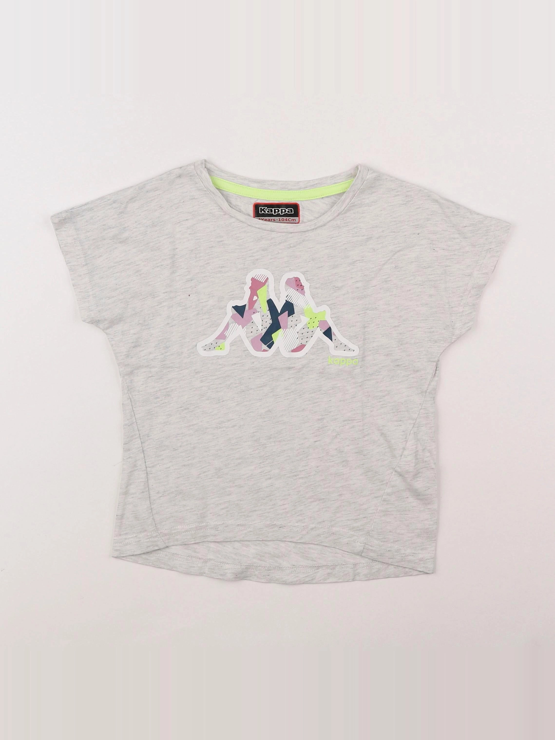 Kappa - tee-shirt beige - 4 ans