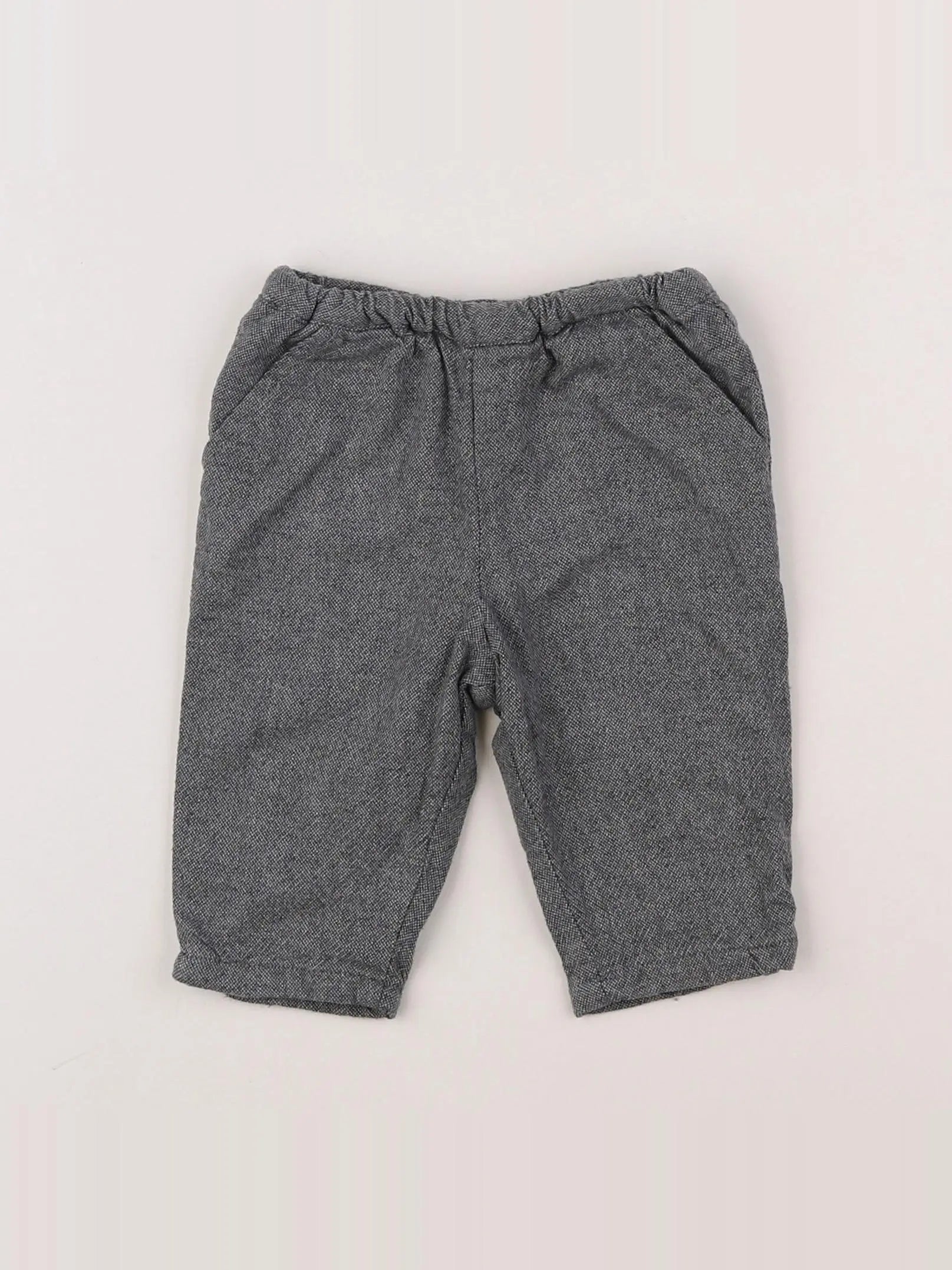 Boutchou - pantalon gris - 3 mois