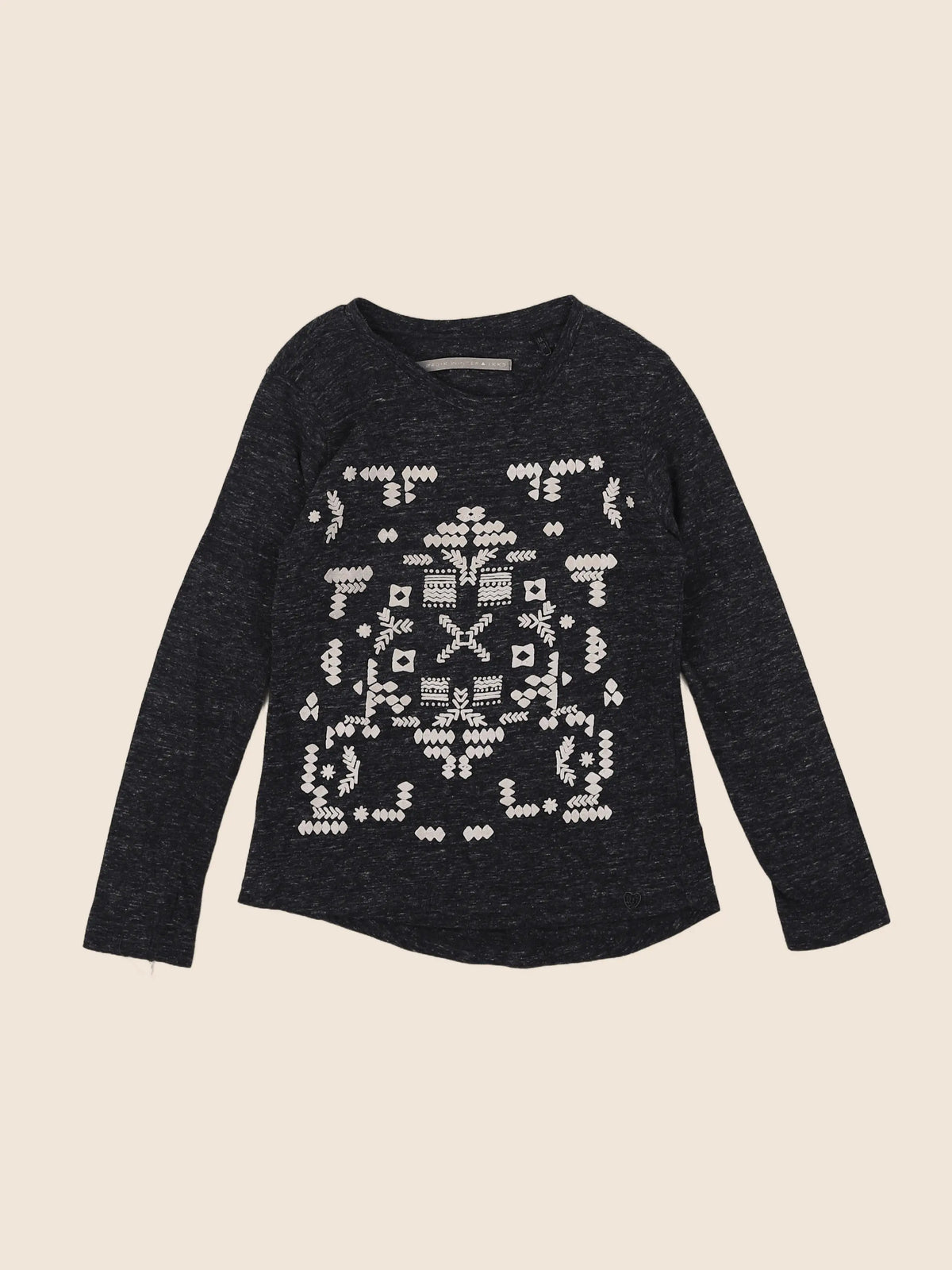 IKKS - tee-shirt gris - 6 ans