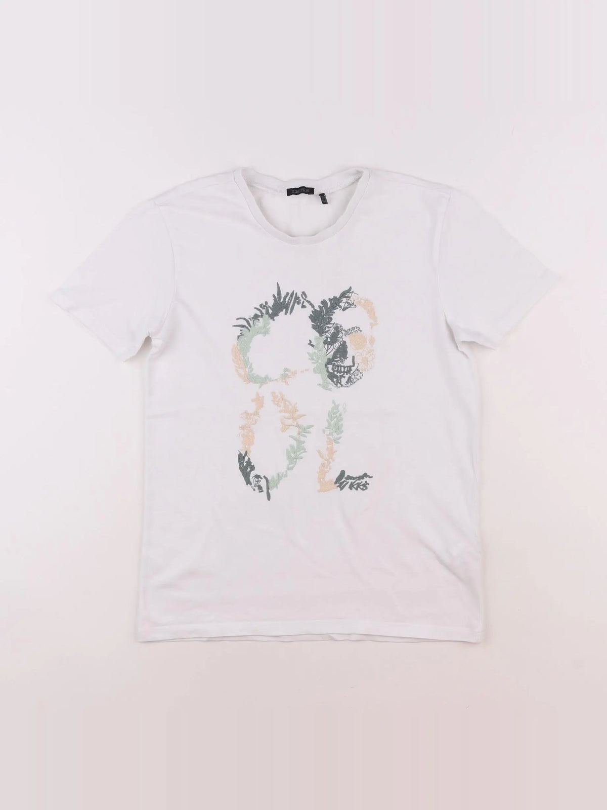 IKKS - tee-shirt blanc - 10 ans