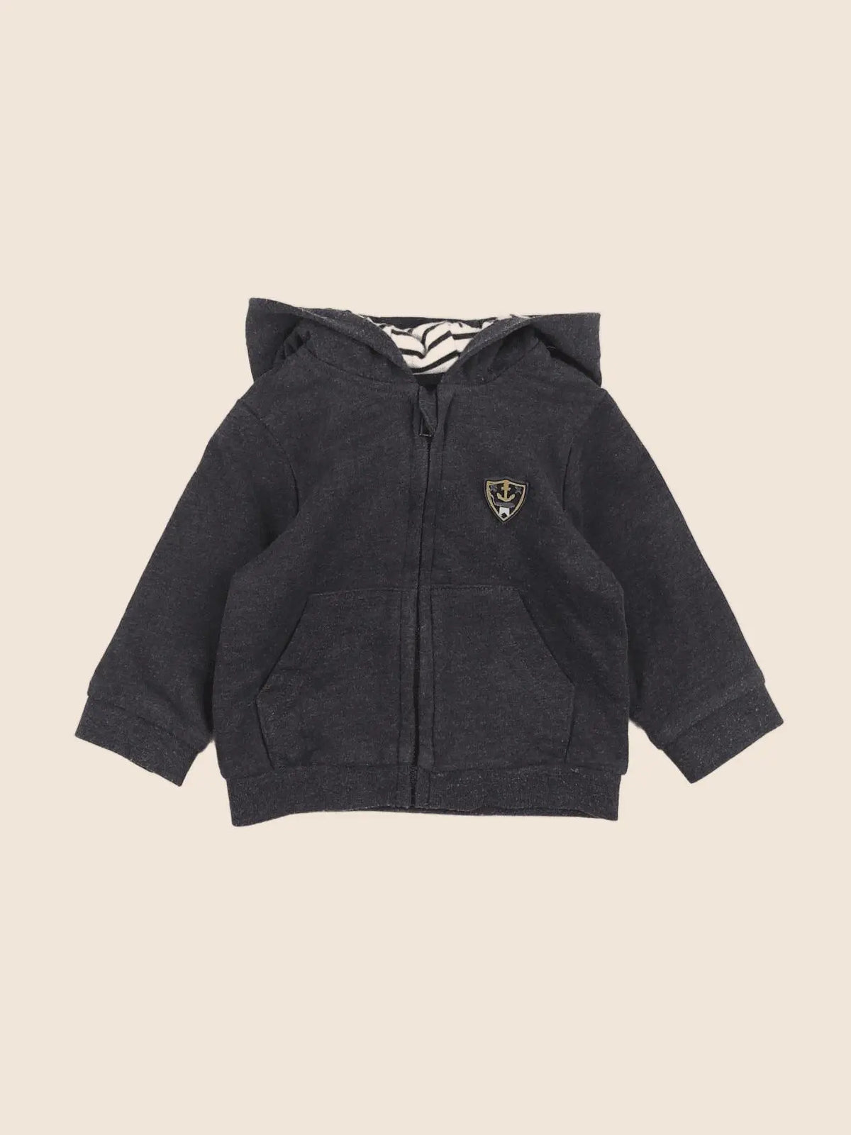 La Redoute - sweat gris - 6 mois