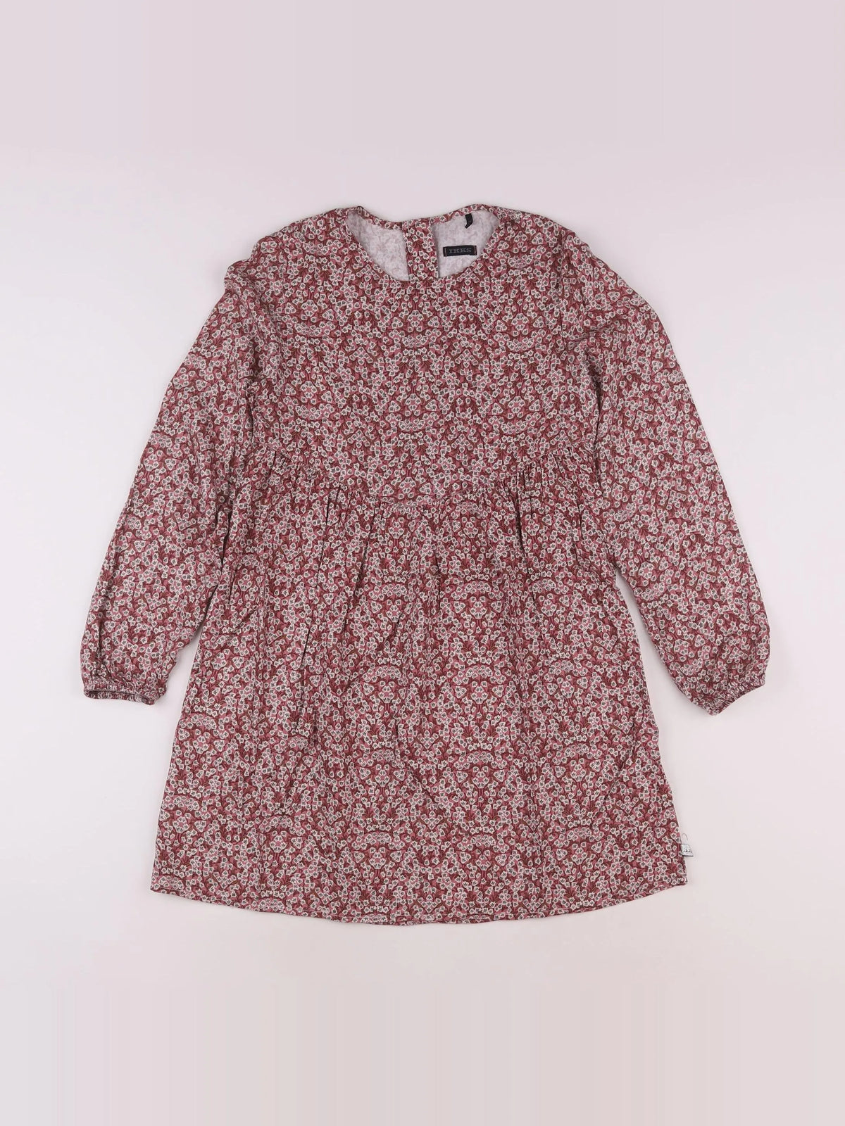 IKKS - robe rose - 10 ans