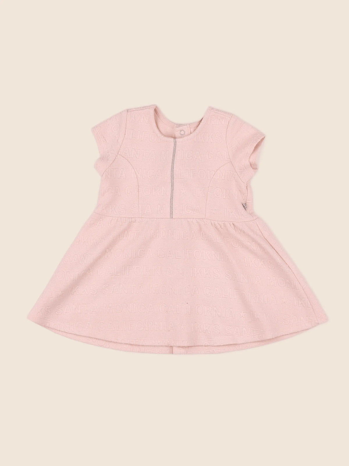 IKKS - robe rose - 12 mois