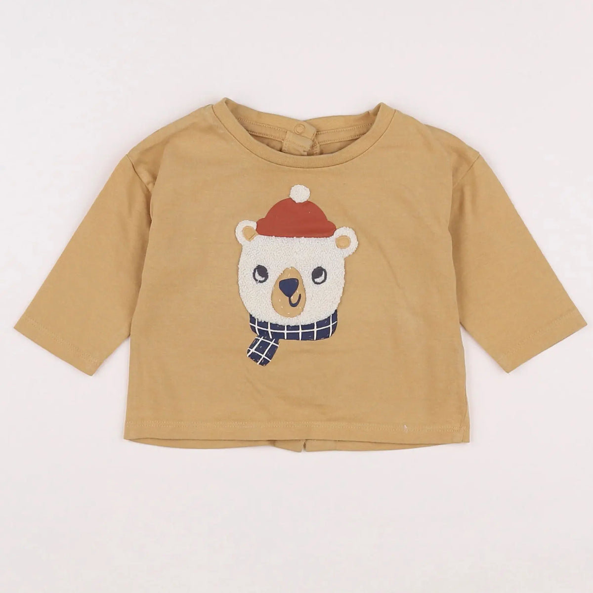 Vertbaudet - tee-shirt jaune - 3 mois