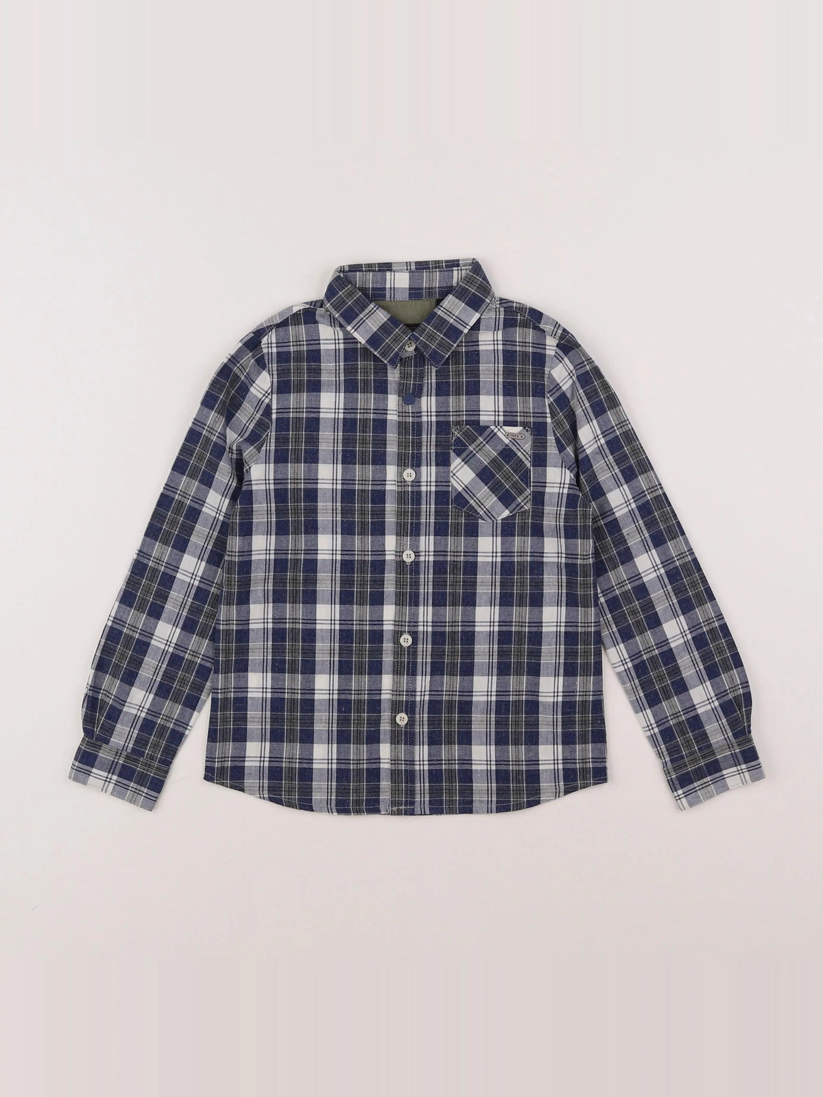 IKKS - chemise bleu - 10 ans