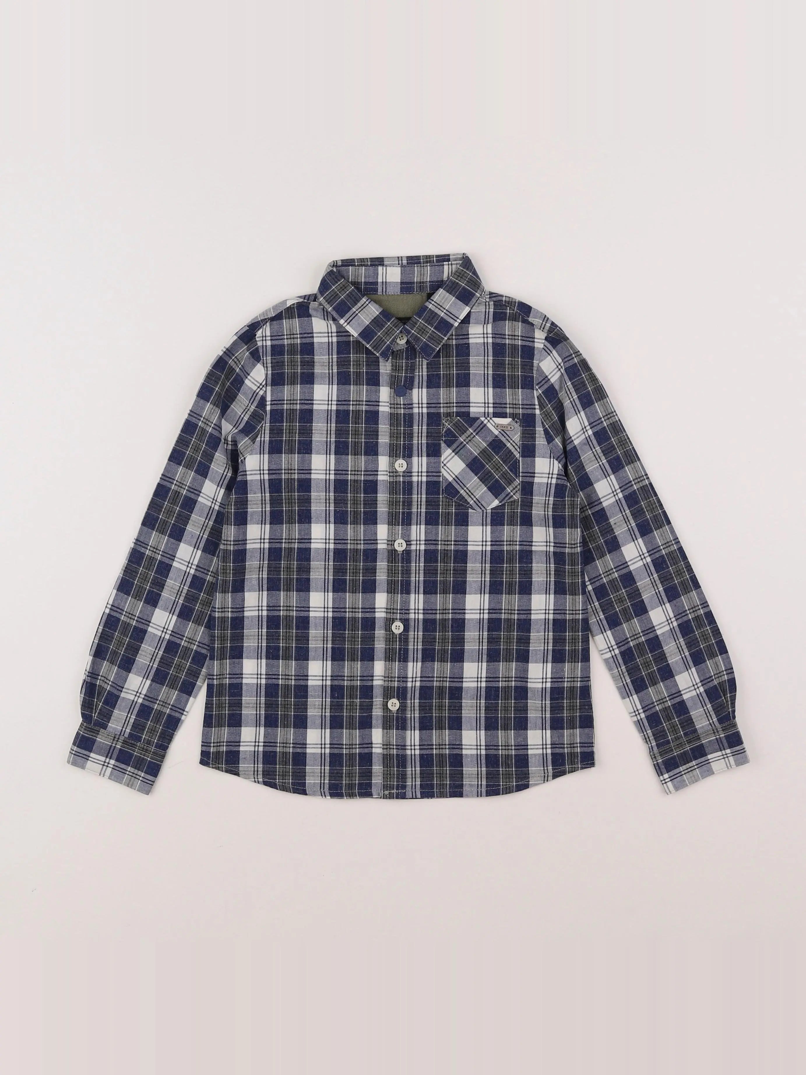 IKKS - chemise bleu - 10 ans