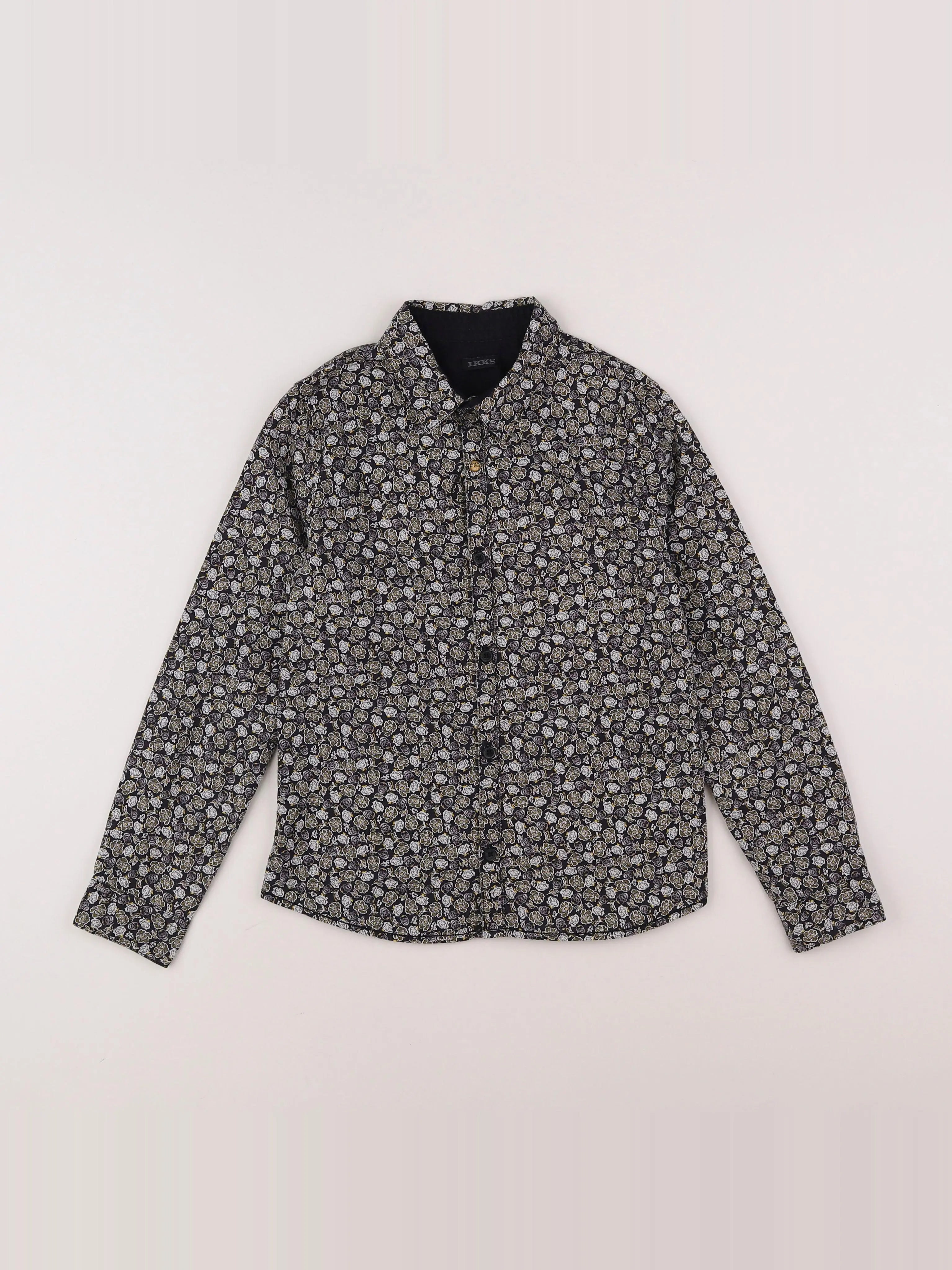 IKKS - chemise noir - 8 ans