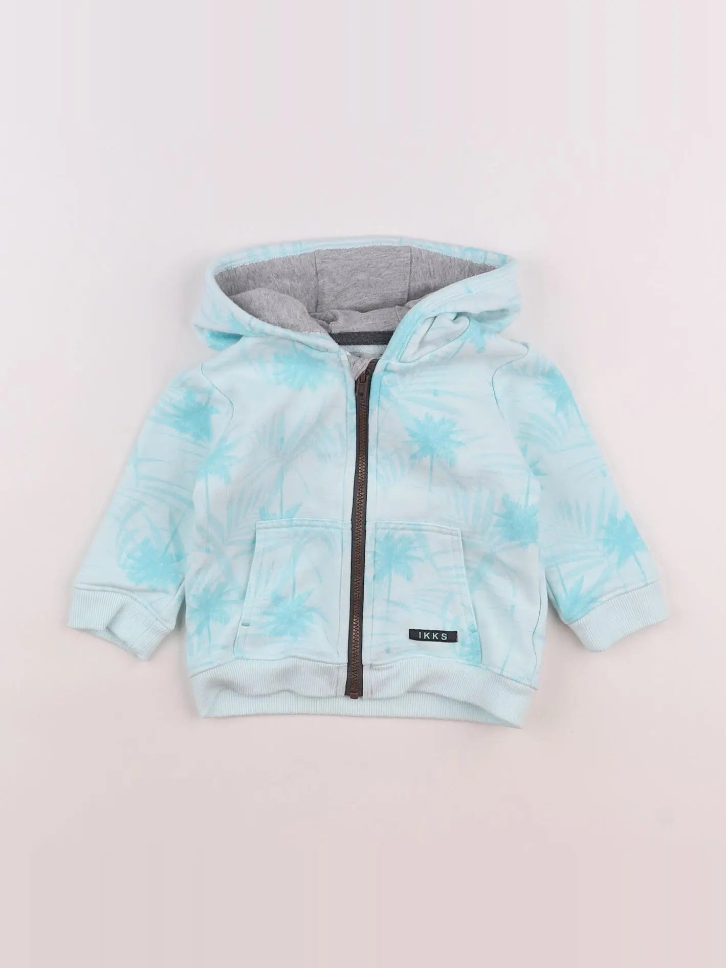 IKKS - sweat vert - 12 mois