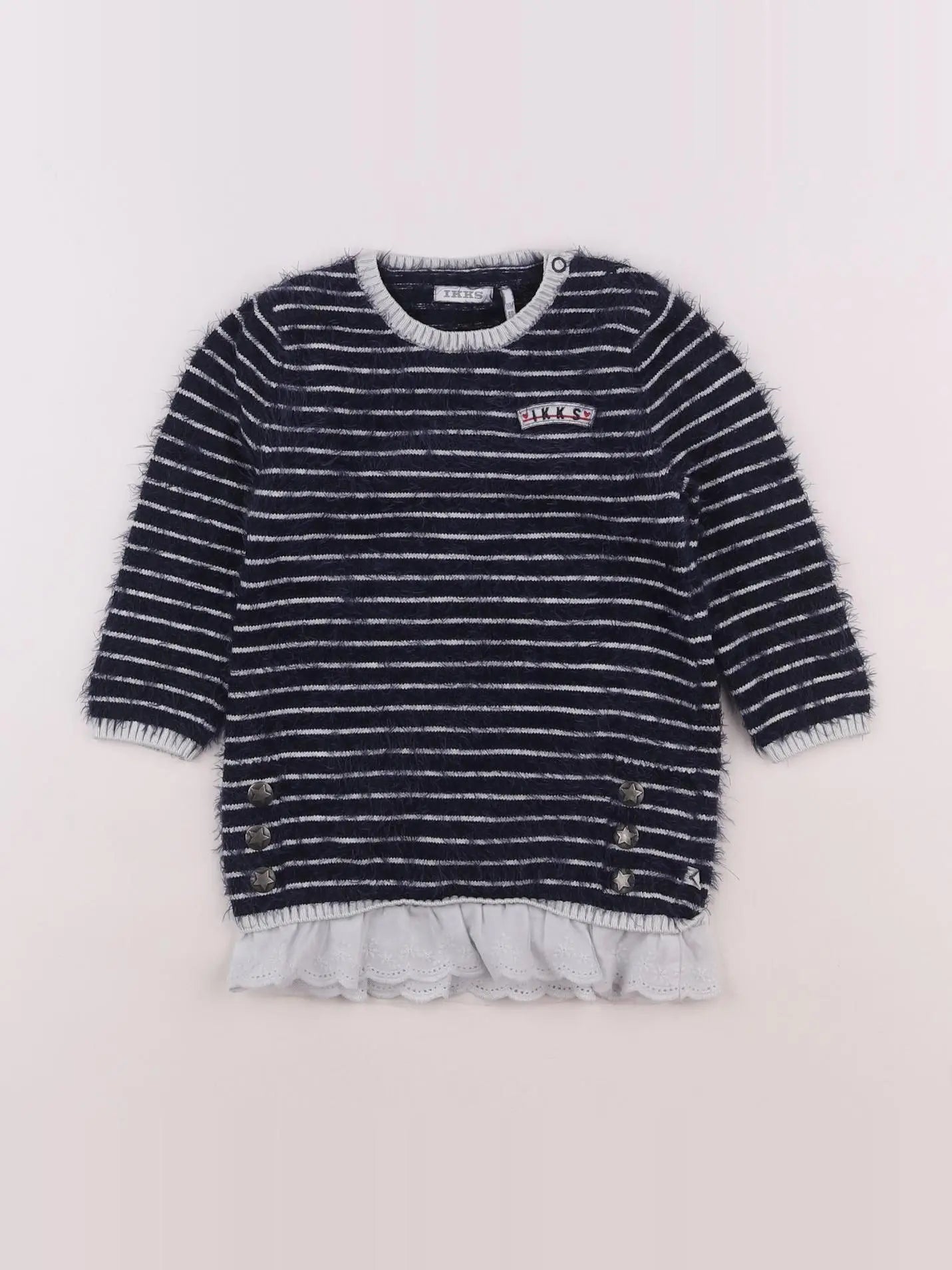 IKKS - robe bleu - 18 mois