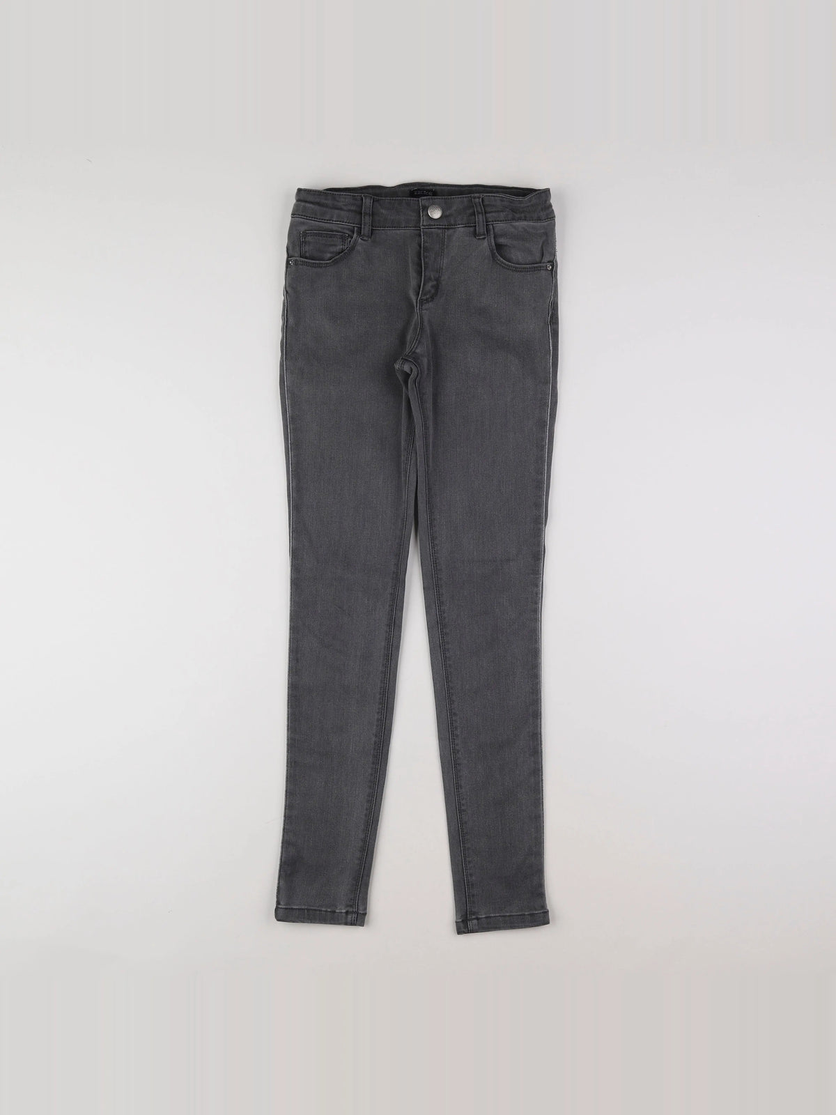 IKKS - jean gris - 12 ans