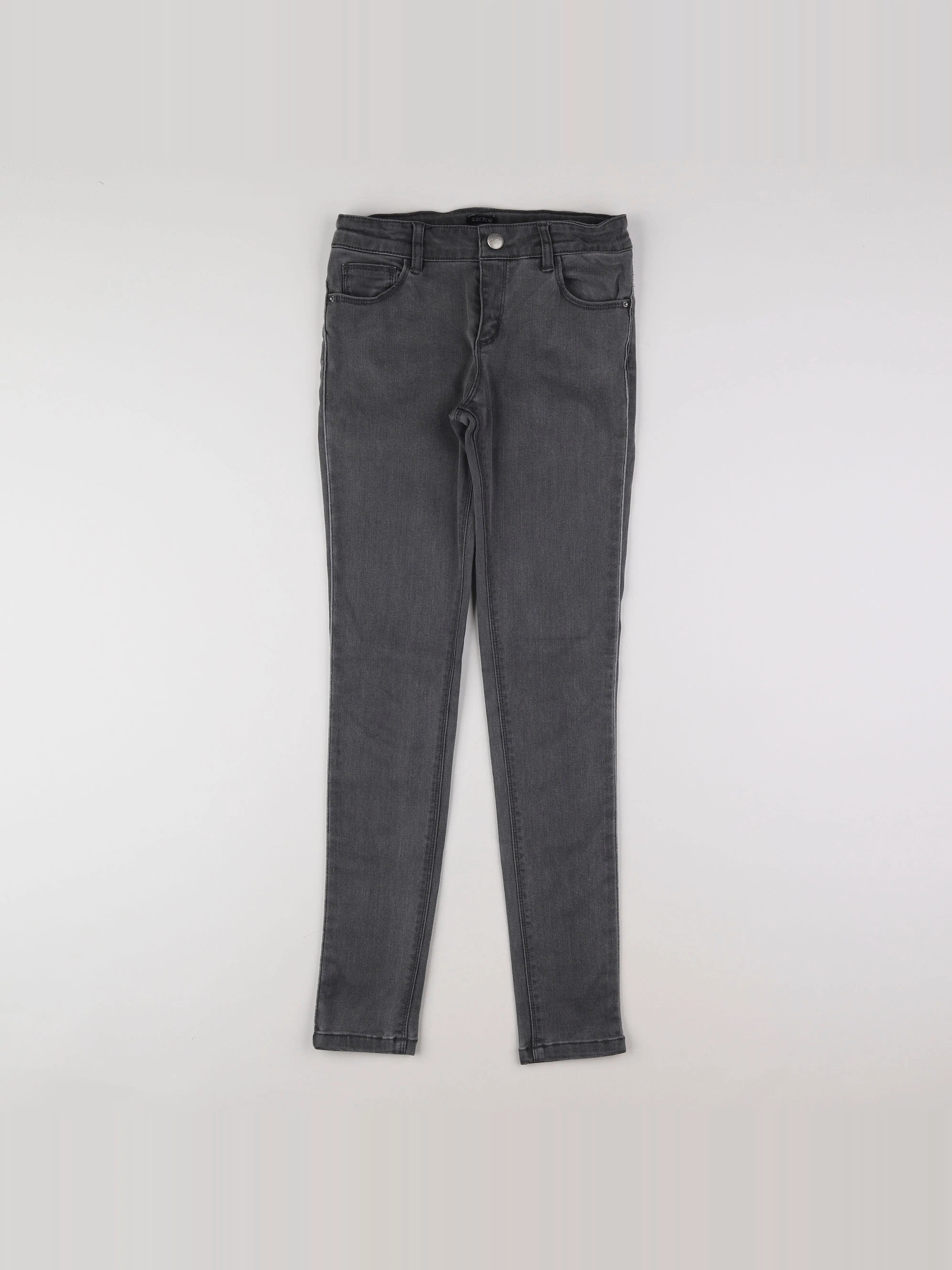 IKKS - jean gris - 12 ans