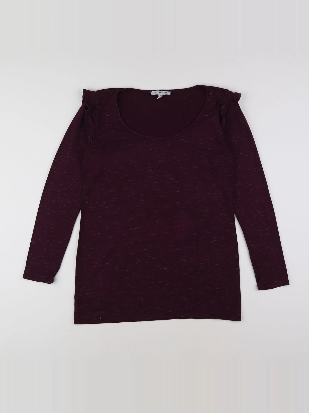 Envie de fraise - tee-shirt grossesse violet - 36 à 38