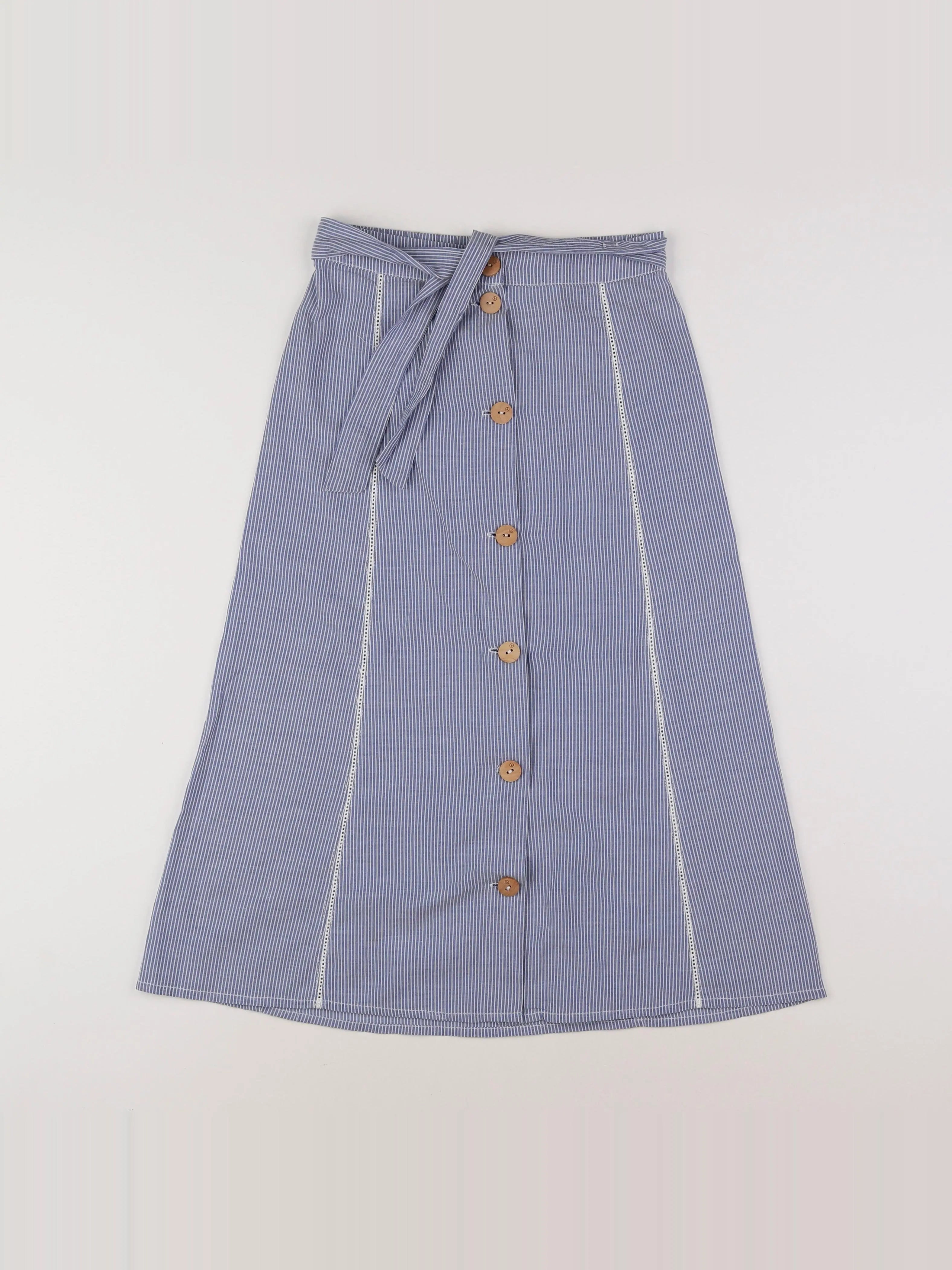 IKKS - jupe bleu - 8 ans