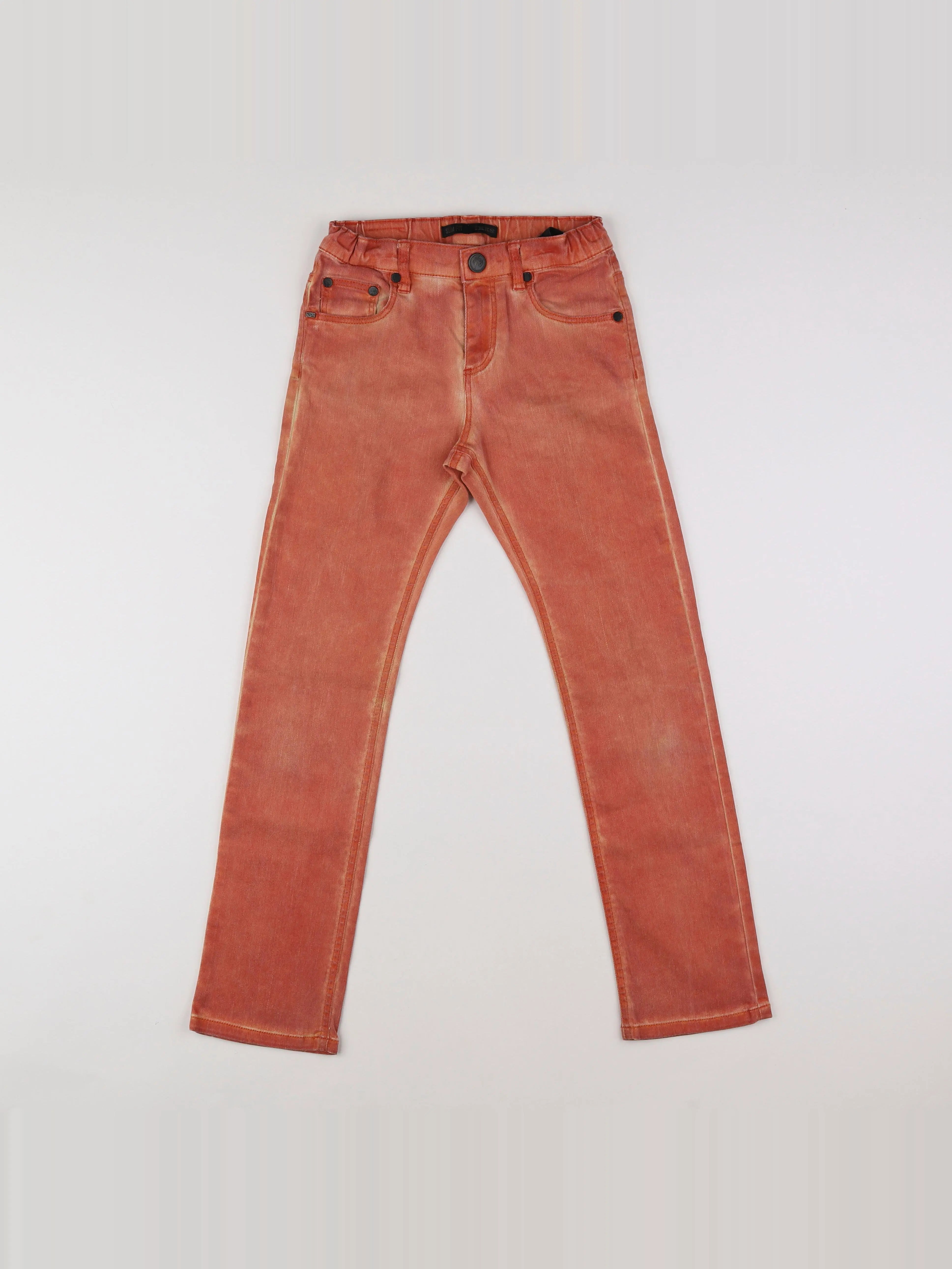IKKS - jean orange - 12 ans