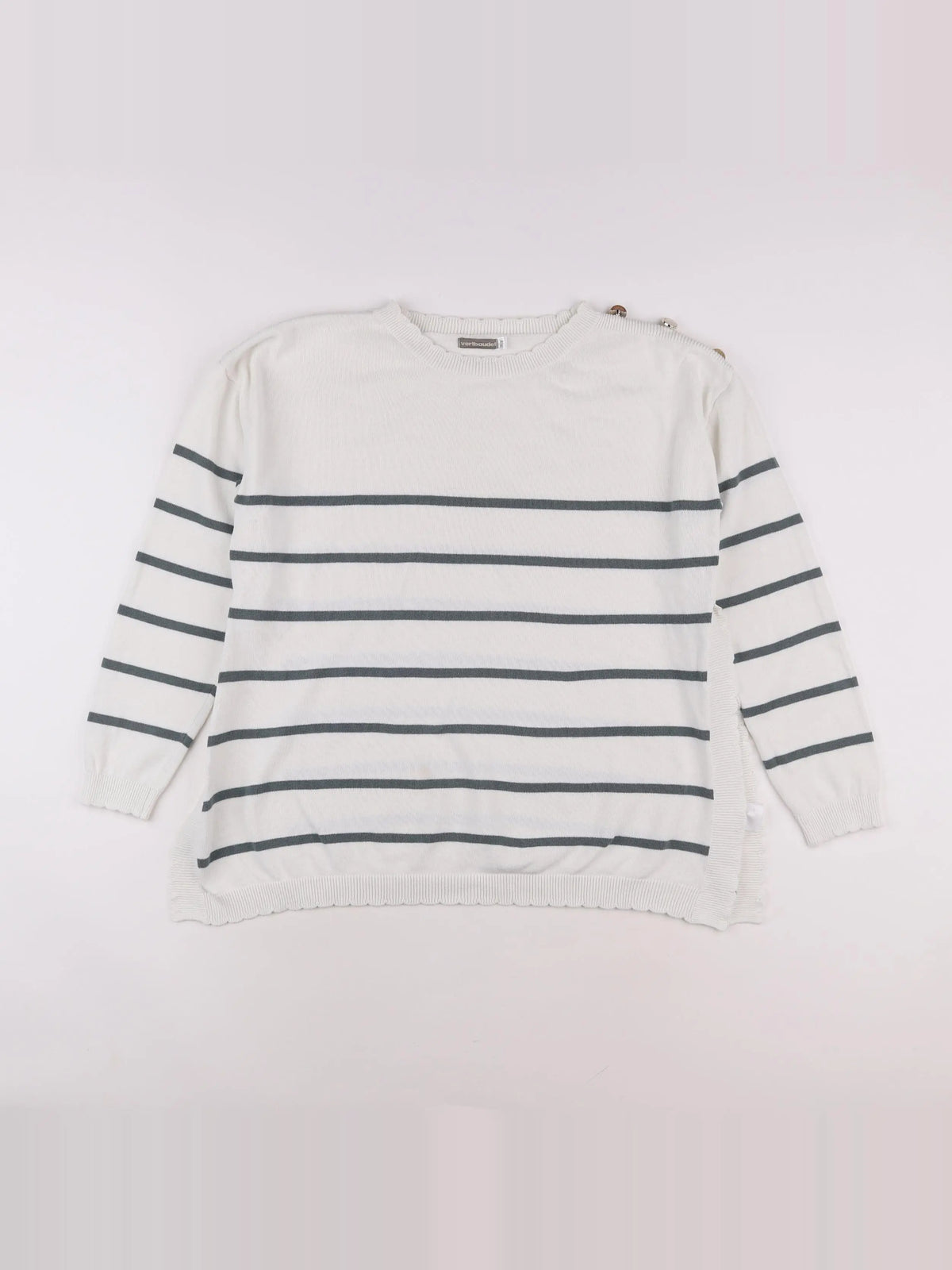 Vertbaudet - pull grossesse blanc - 34 à 36