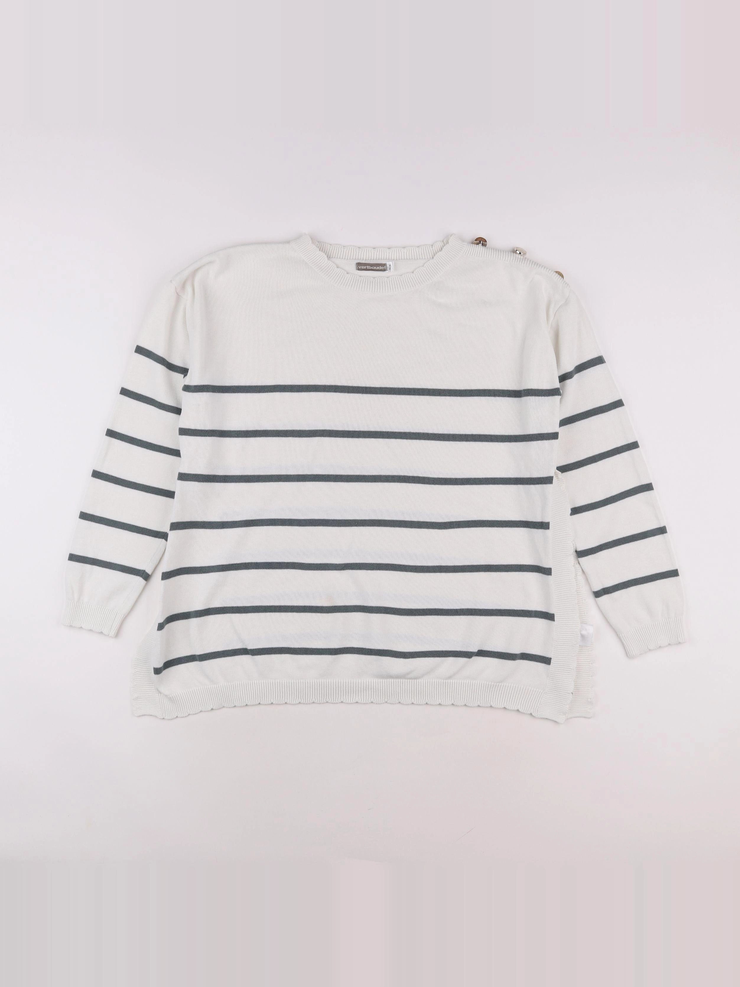 Vertbaudet - pull grossesse blanc - 34 à 36