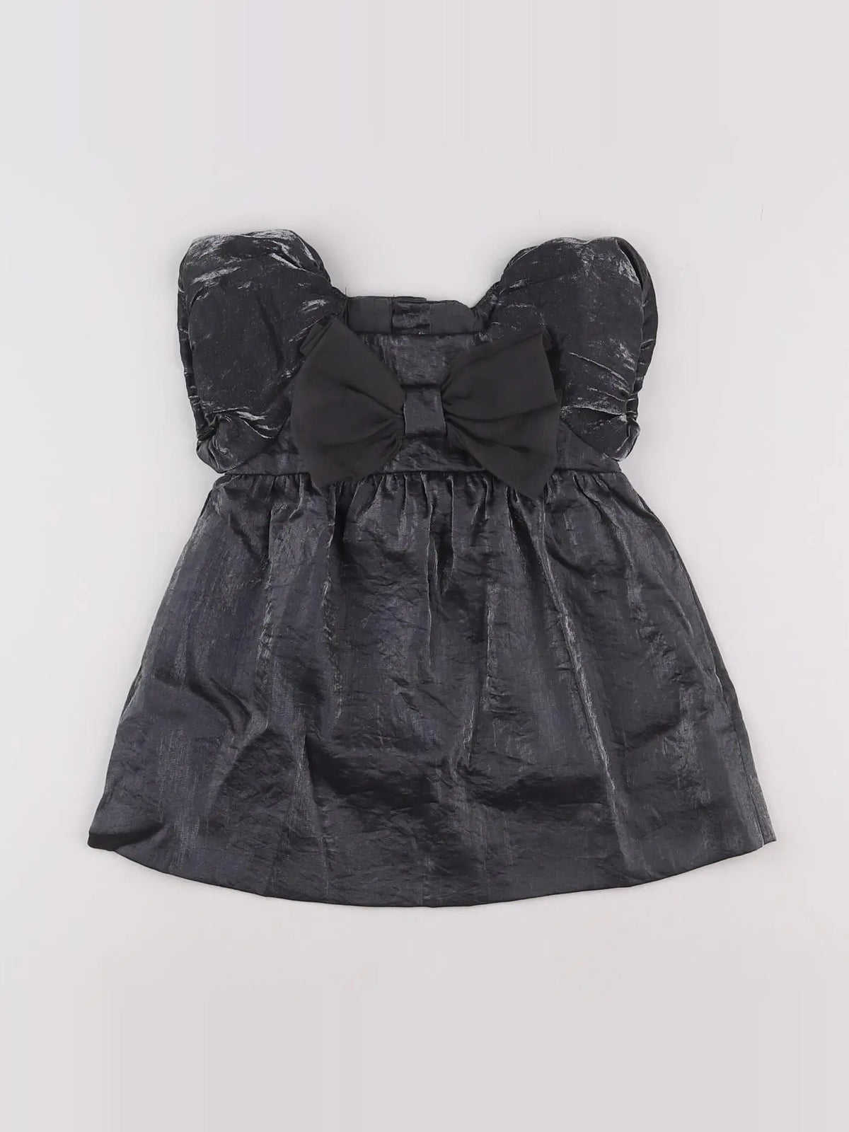 Zara - robe gris - 9/12 mois