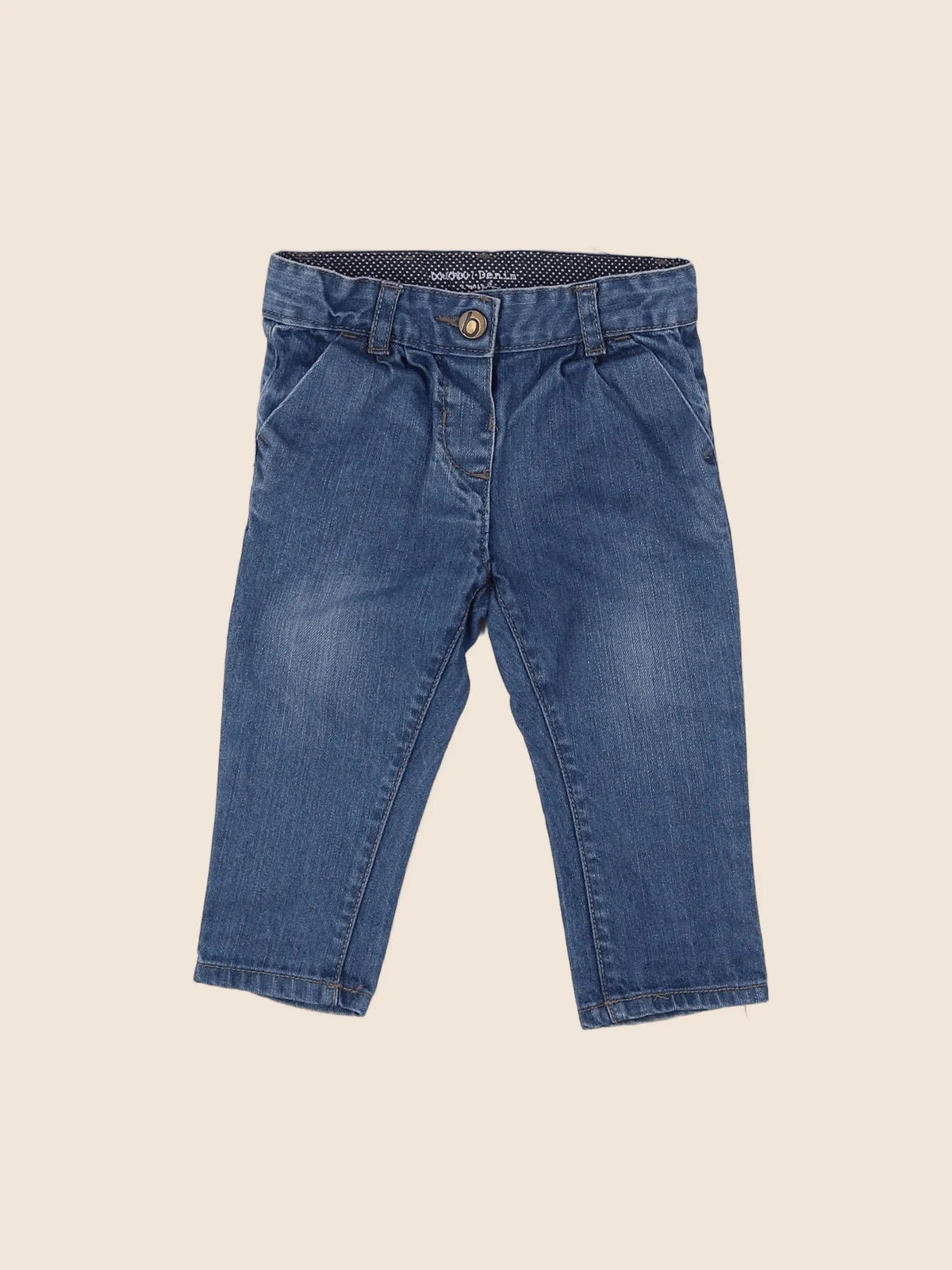 Boutchou - jean bleu - 9 mois