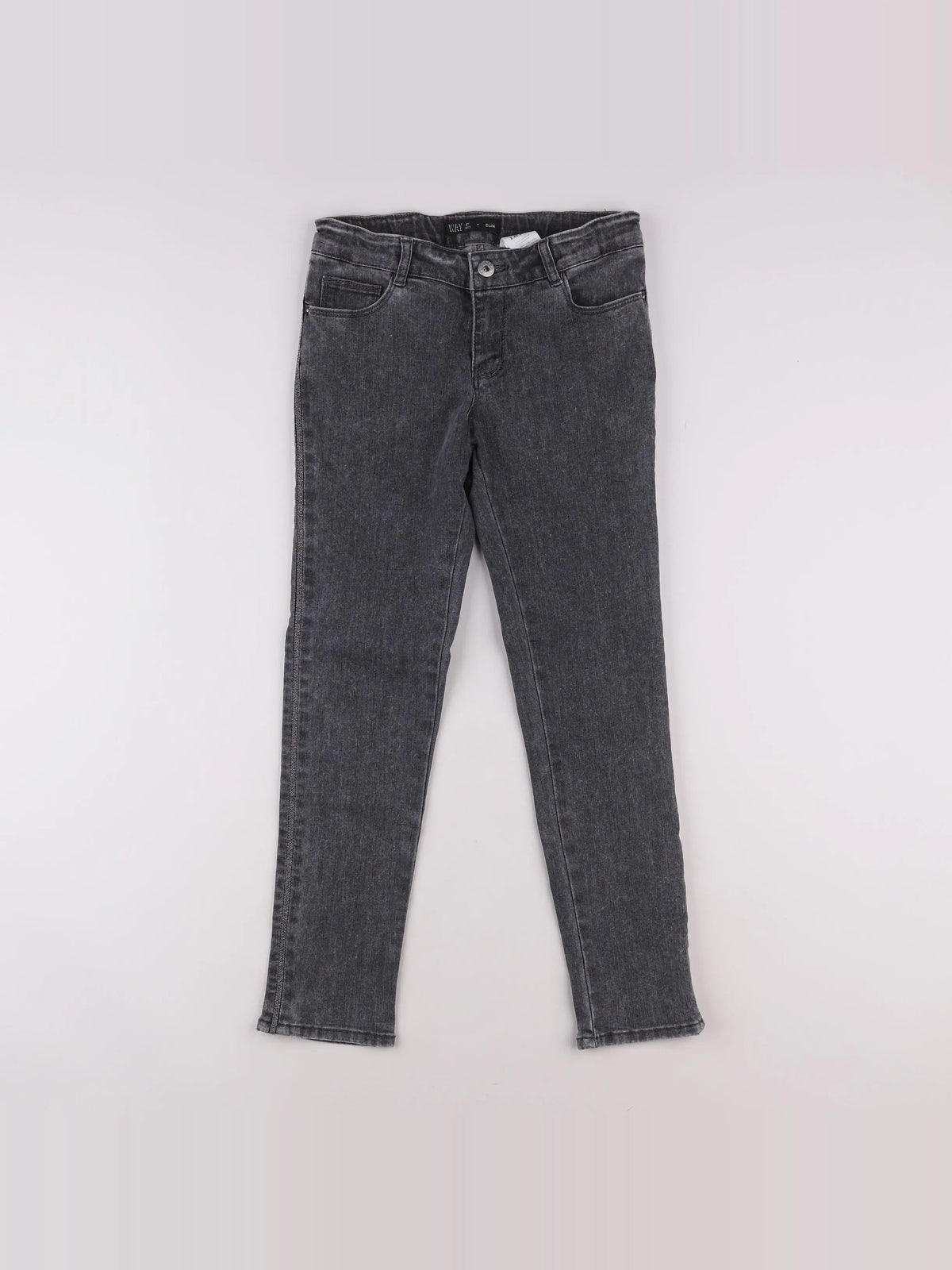 IKKS - jean gris - 12 ans