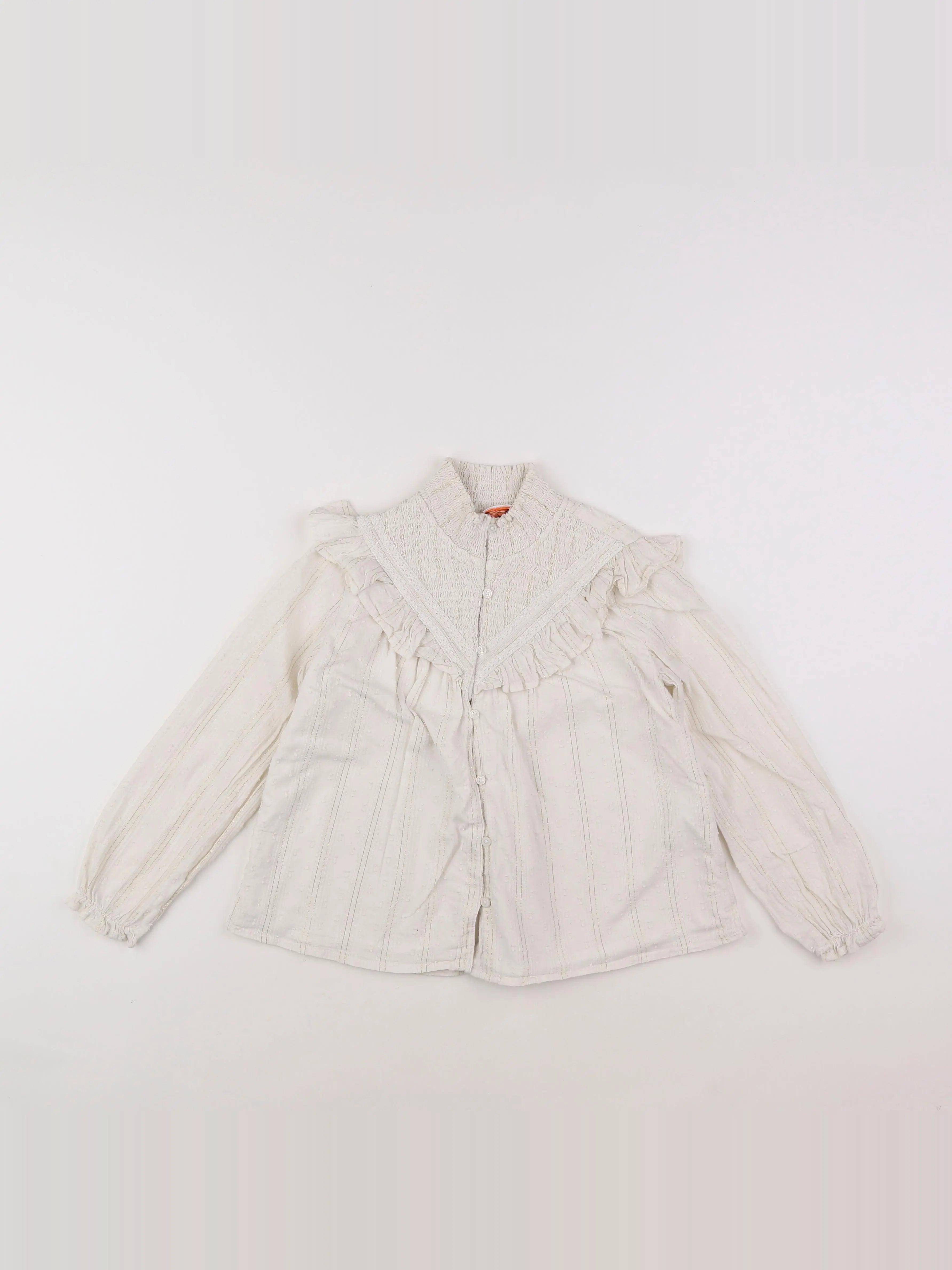 Tape à l'oeil - blouse beige - 8 ans
