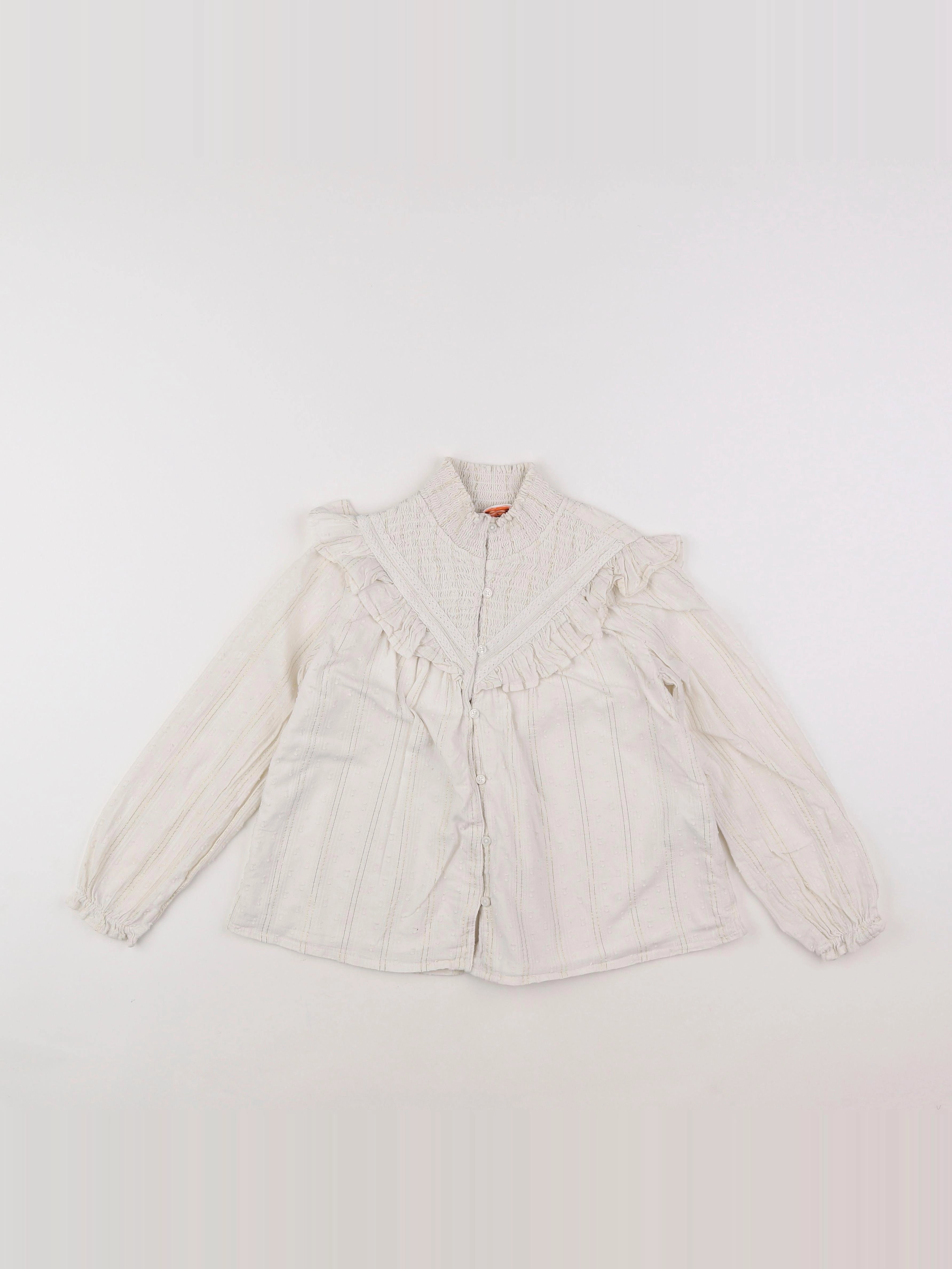 Tape à l'oeil - blouse beige - 8 ans